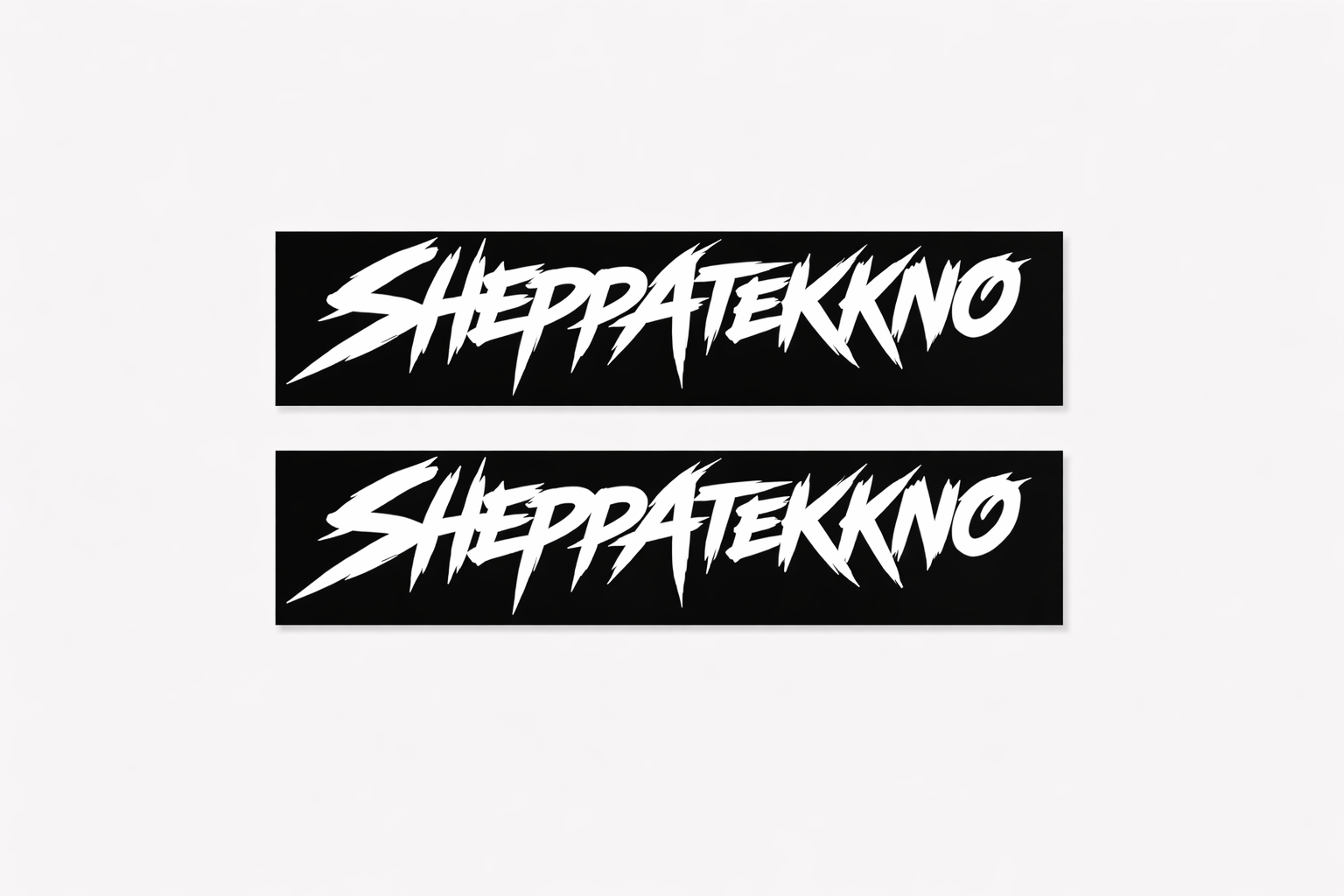 DR. SHEPPAT x 0BPM – Sheppatekkno Car Sticker 2er Set
