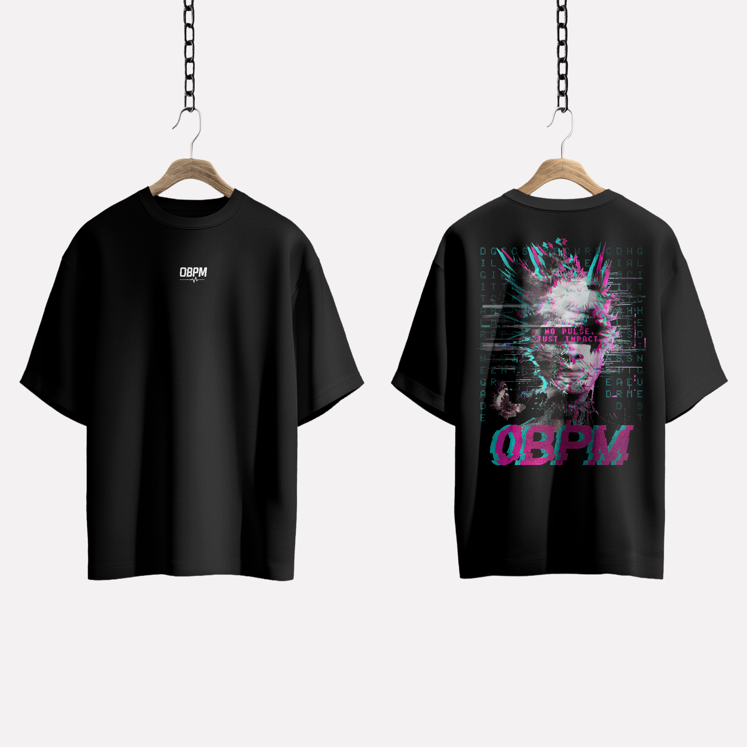 0BPM – BLACKOUT GLITCH Tee