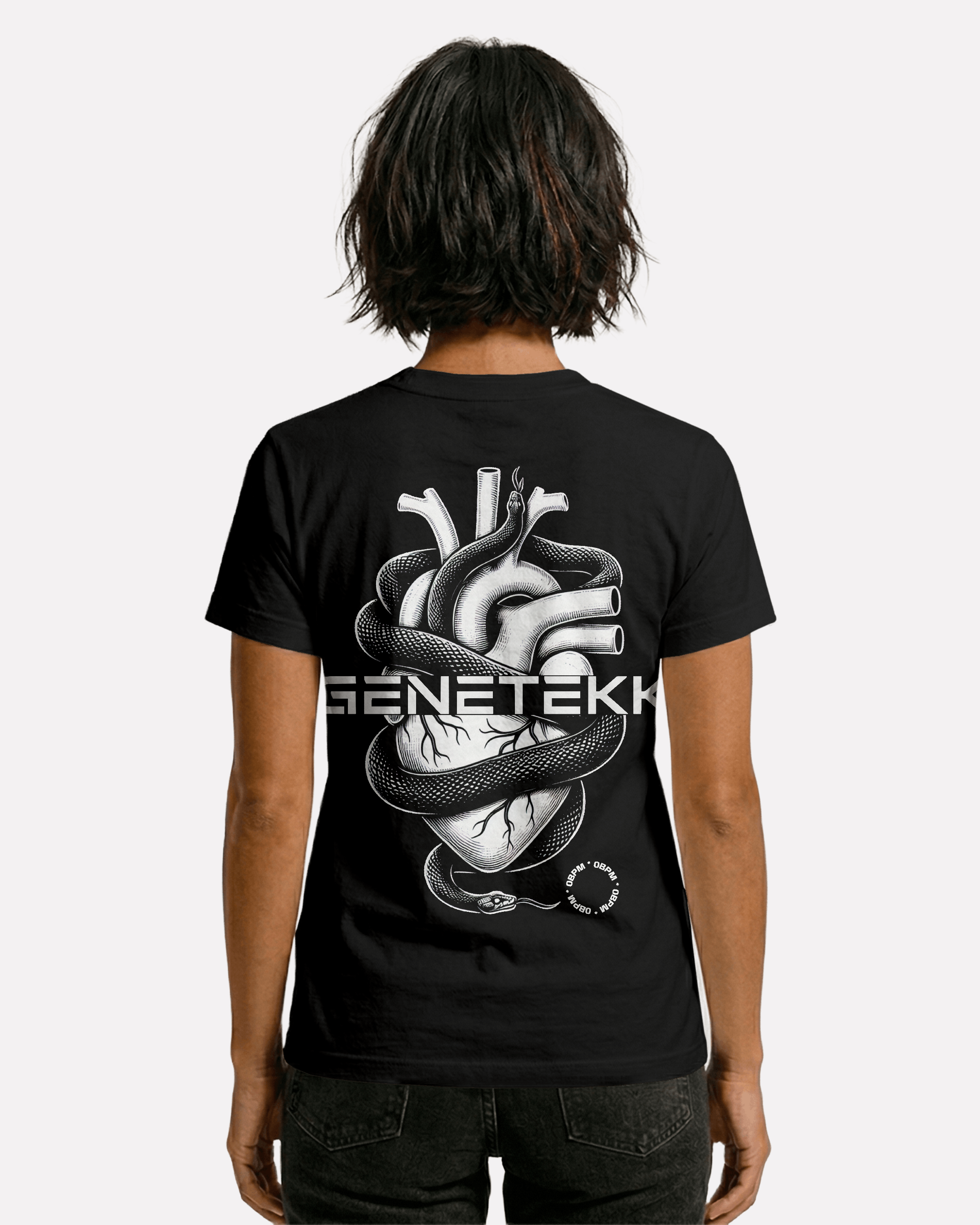 GENETEKK x 0BPM – Heart of Venom Women Tee