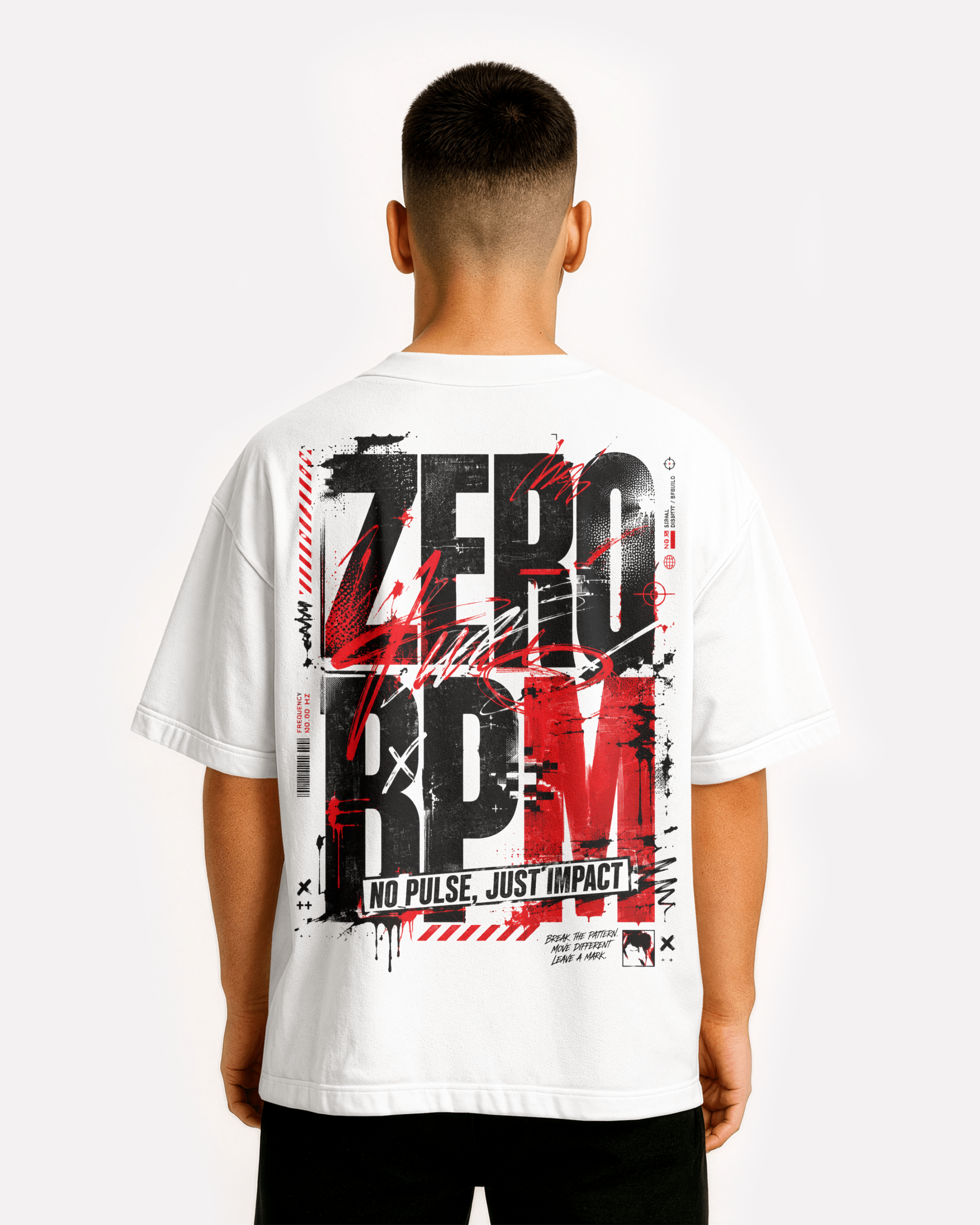 0BPM Impact Series 001 | Oversize Tee