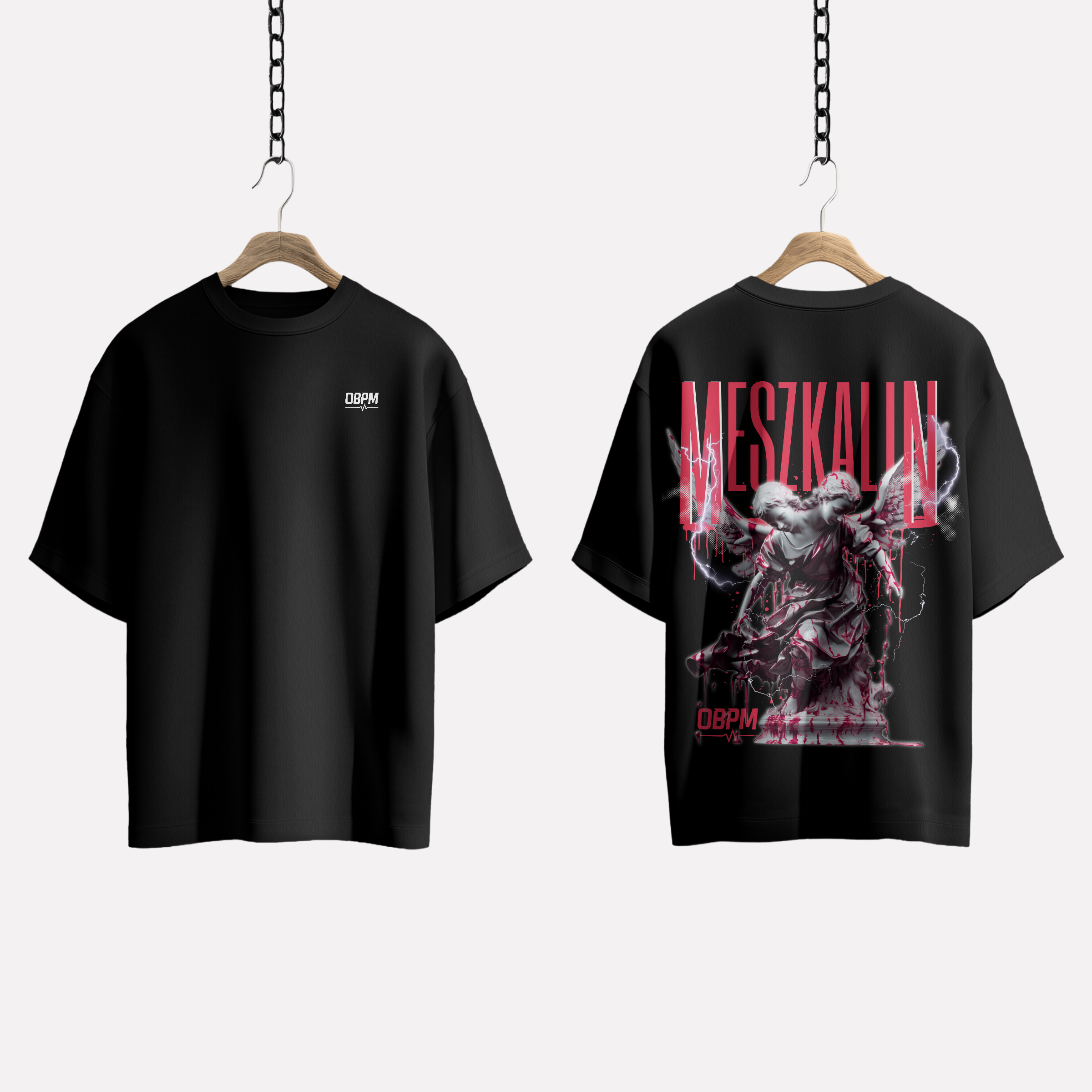 0BPM × MESZKALIN – Angel of Chaos Tee