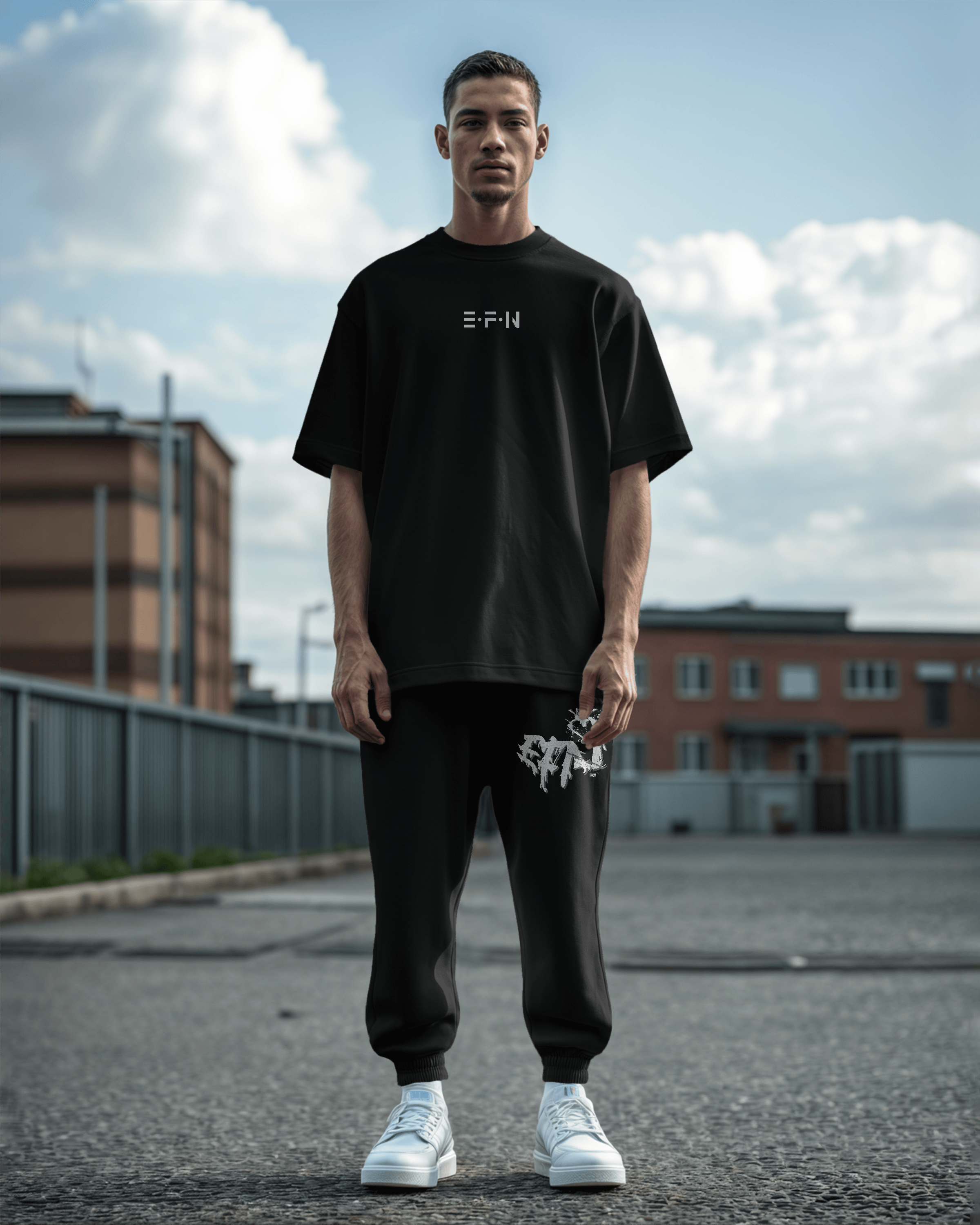 EFN × 0BPM – Crowned Chaos Sweatpants