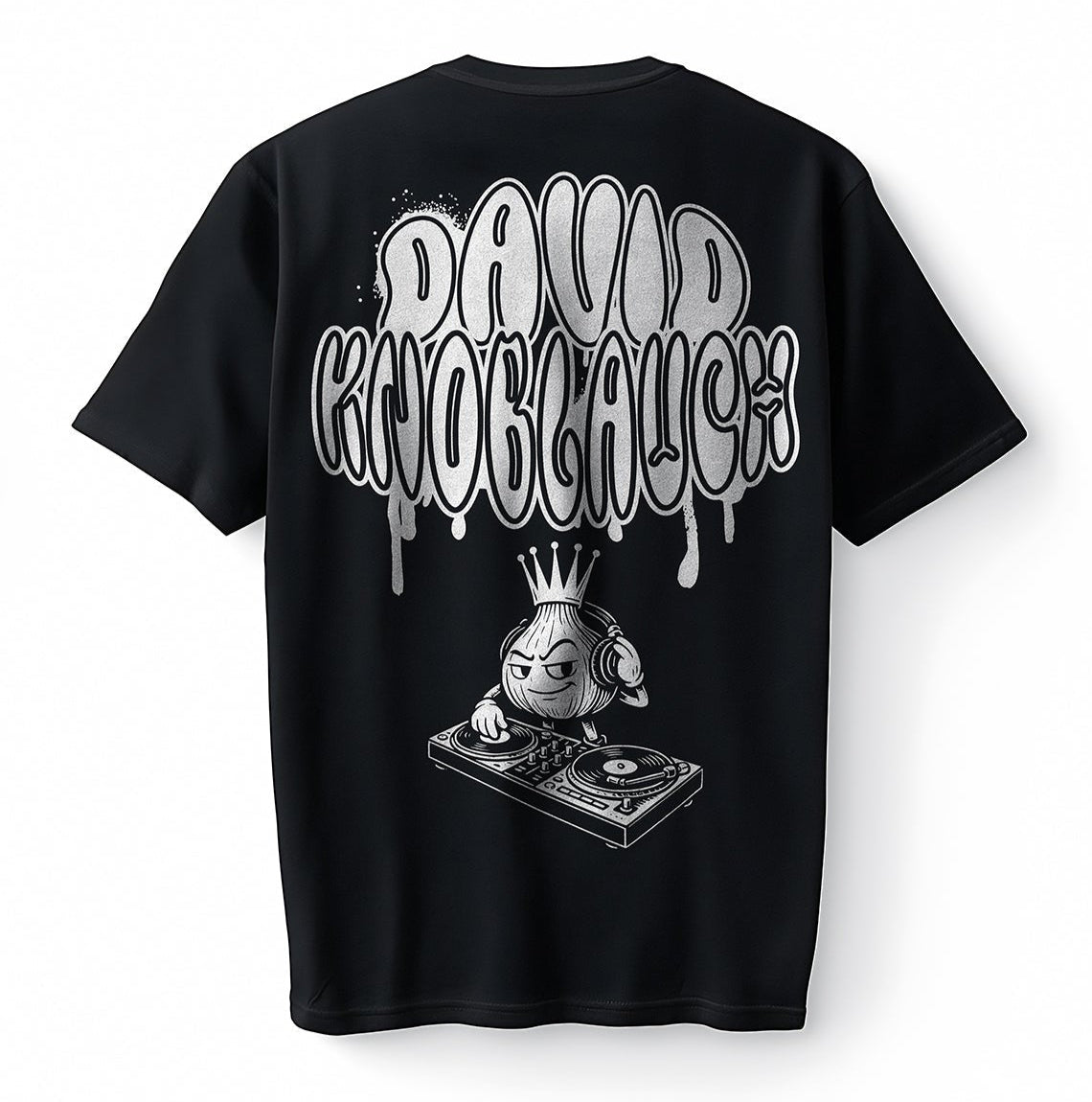 0BPM × David Knoblauch – „Garlic King“ Oversize Tee