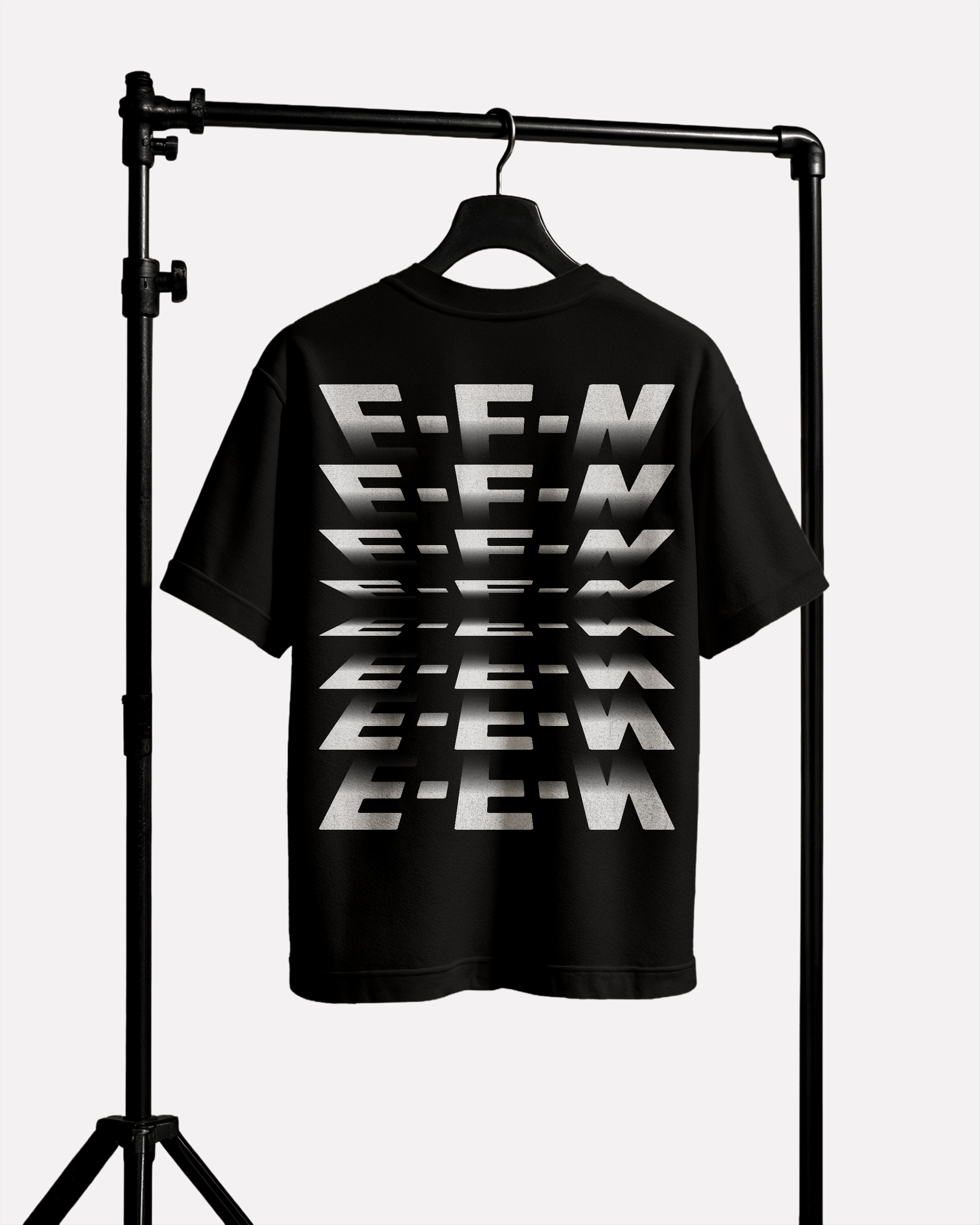 EFN × 0BPM – Motion Matrix Oversize Tee