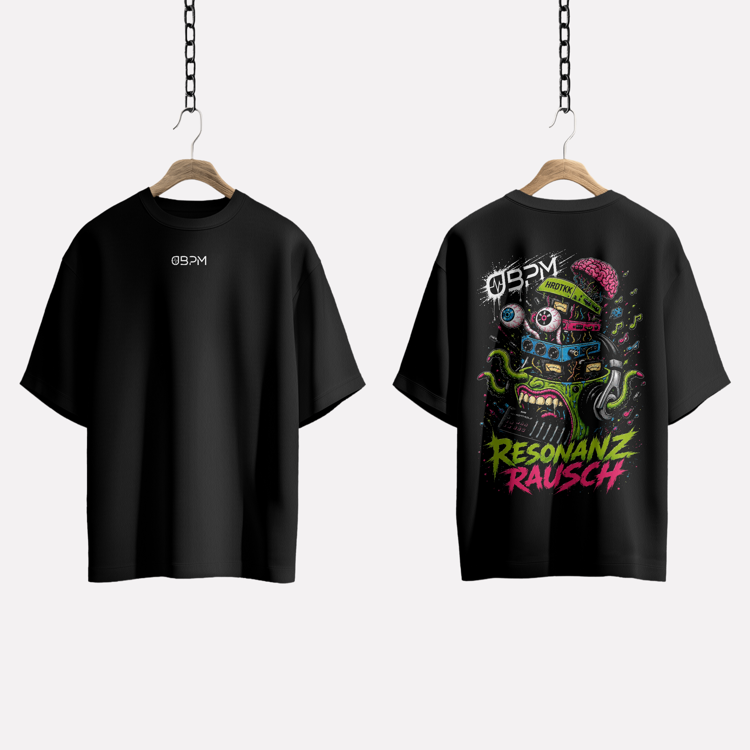 0BPM x Resonanzrausch – Brainwash Edition Tee
