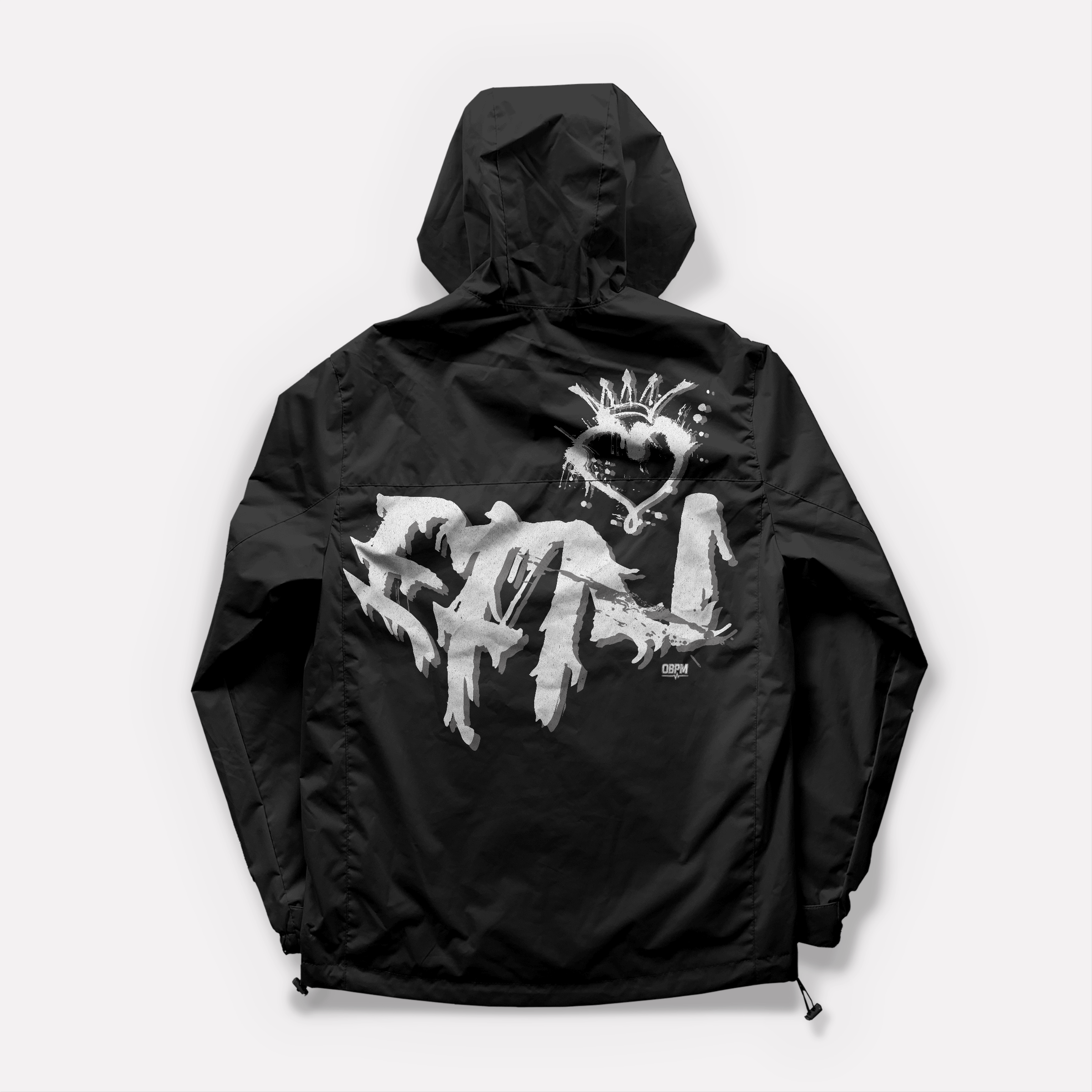 EFN × 0BPM – Crowned Chaos Graffiti Softshell Jacke