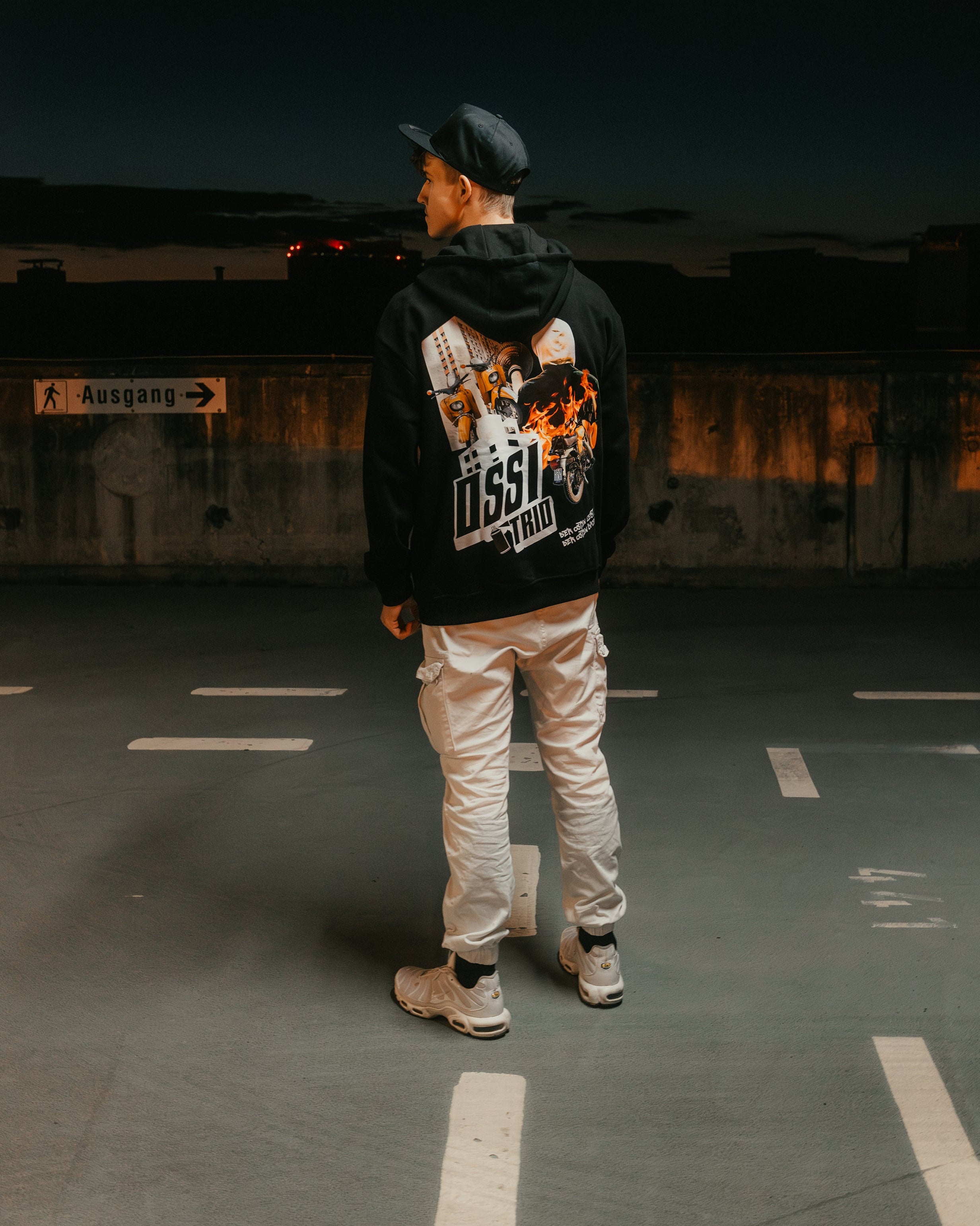 OSSITRIO × 0BPM Oversize Hoodie
