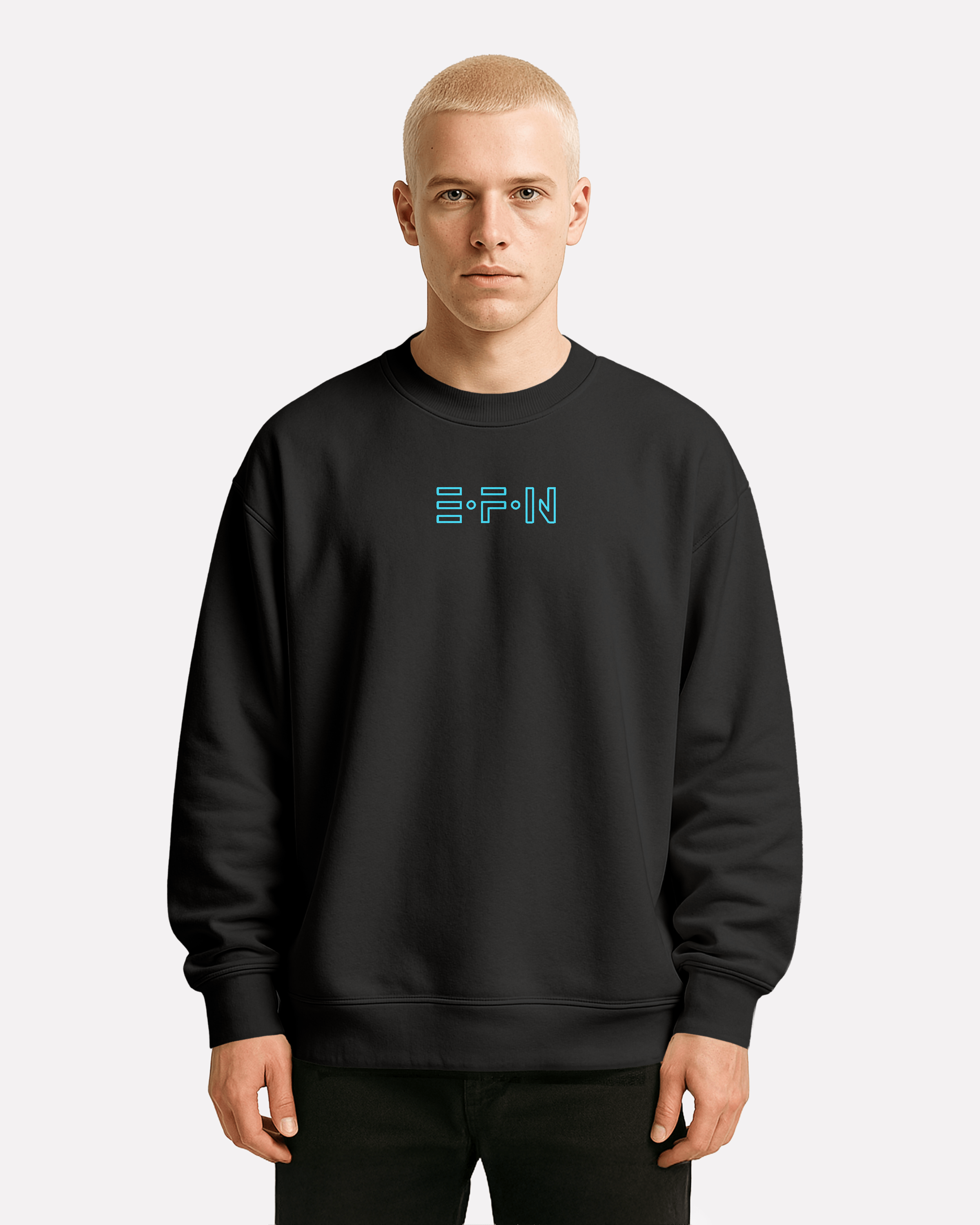 EFN × 0BPM – Limited Edition BLUE Crewneck