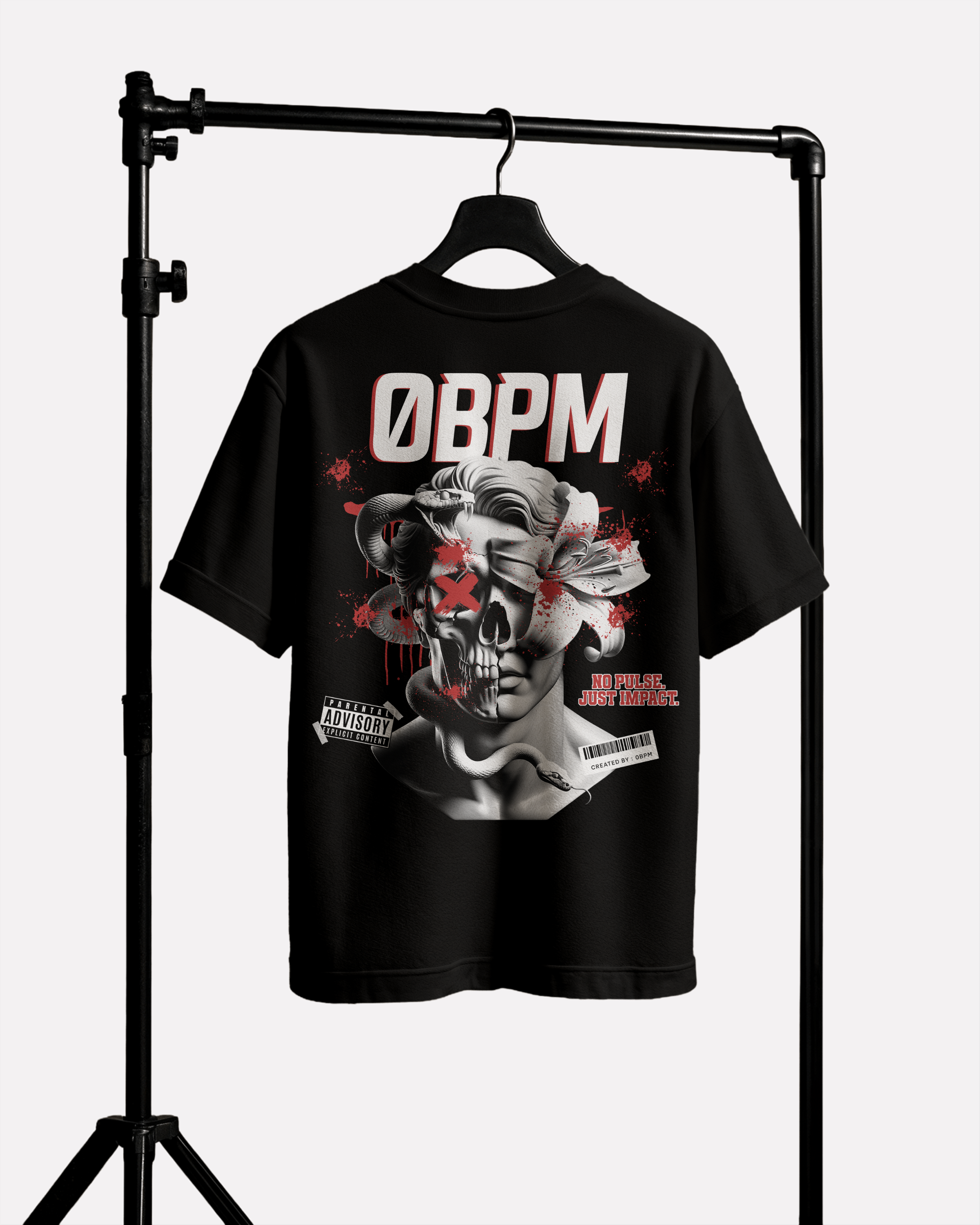 0BPM – EVOKE Oversize Tee