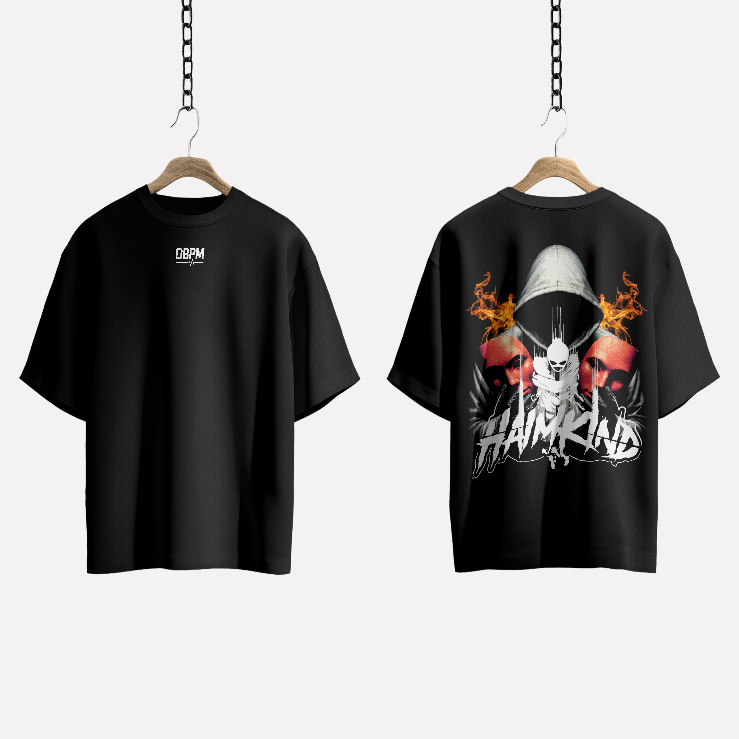 HAIMKIND x 0BPM - BURNING IDENTITY Tee