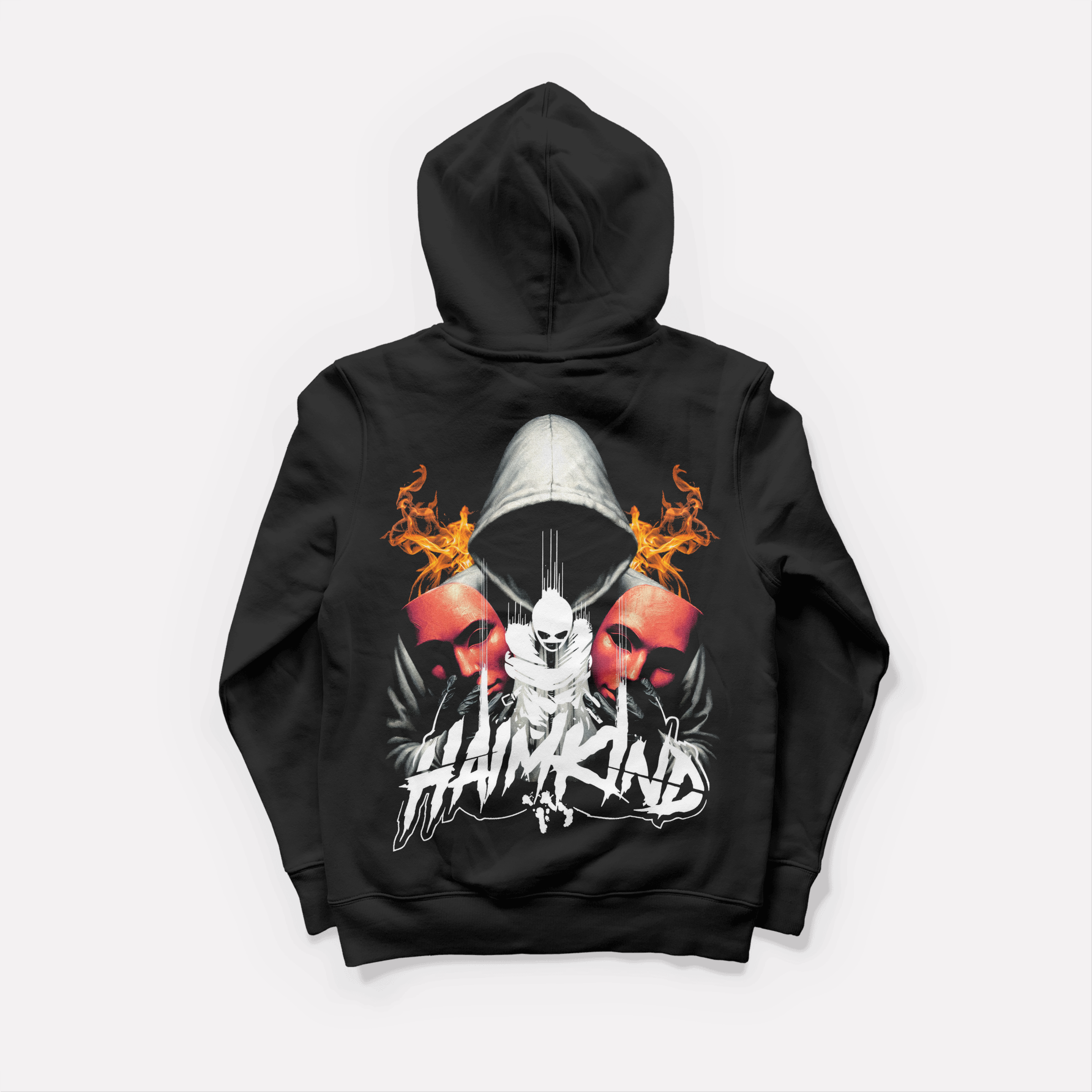 HAIMKIND x 0BPM - BURNING IDENTITY Oversize Hoodie