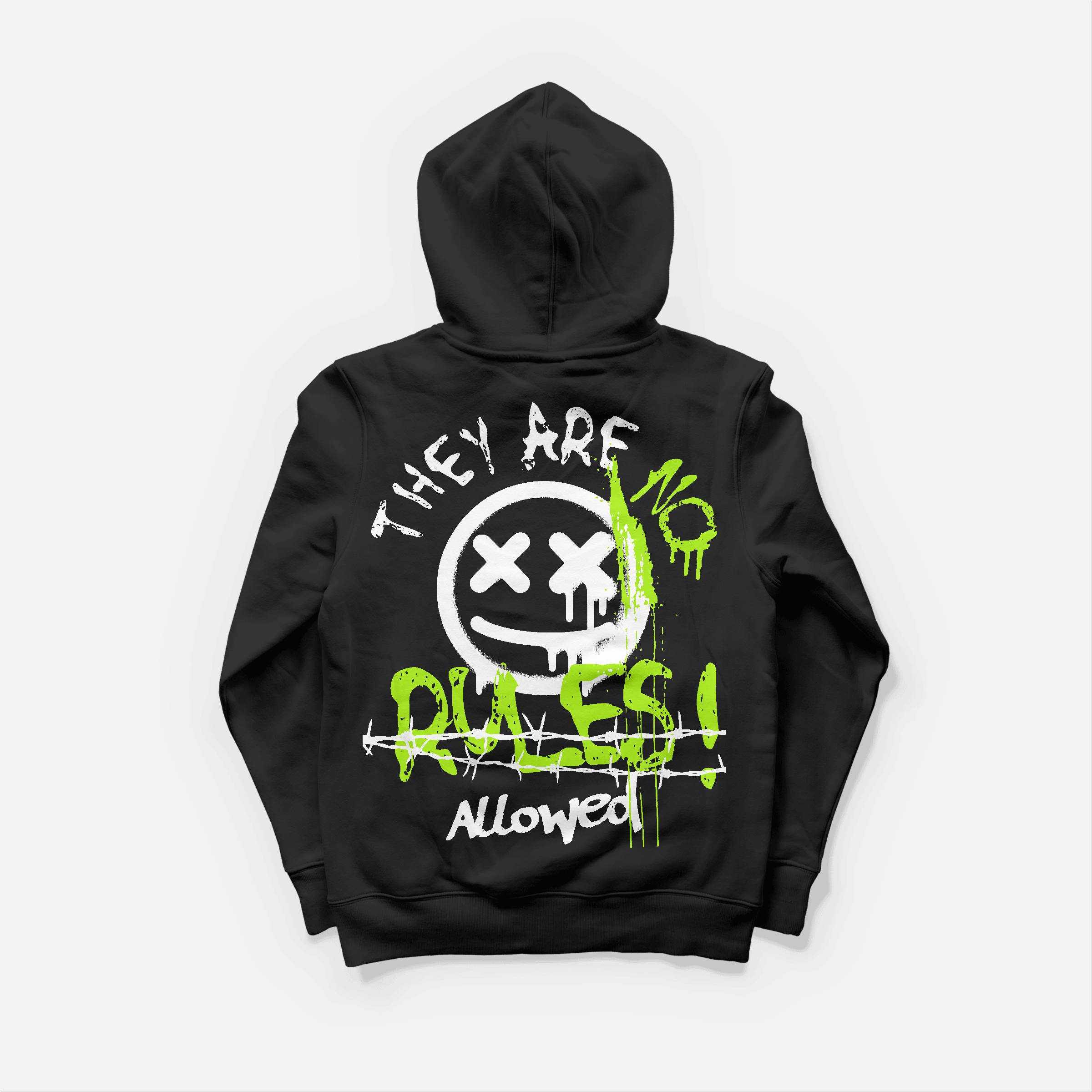 0BPM – NO RULES MODE Oversize Hoodie