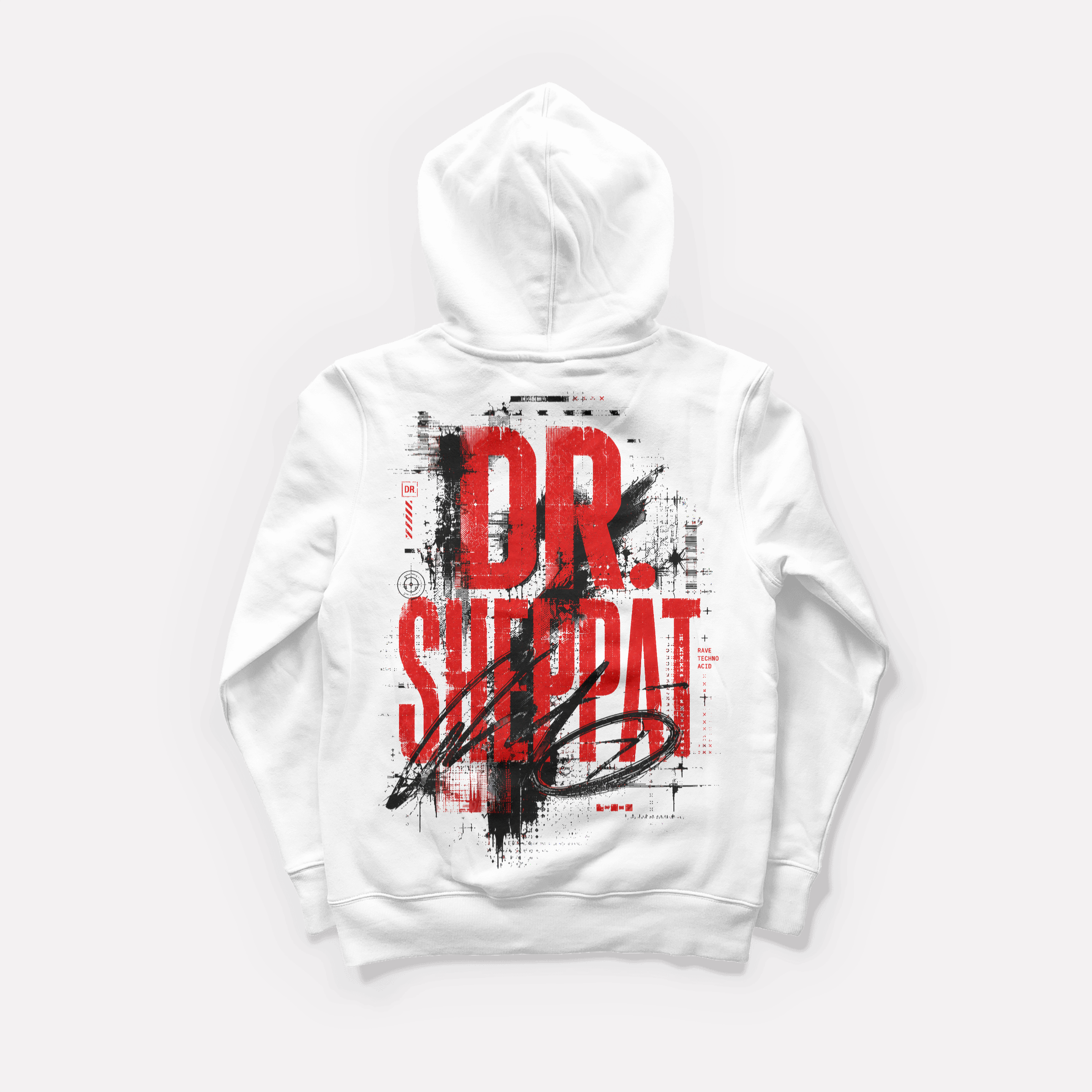 DR. SHEPPAT X 0BPM – REDLINE SIGNATURE Oversize Hoodie
