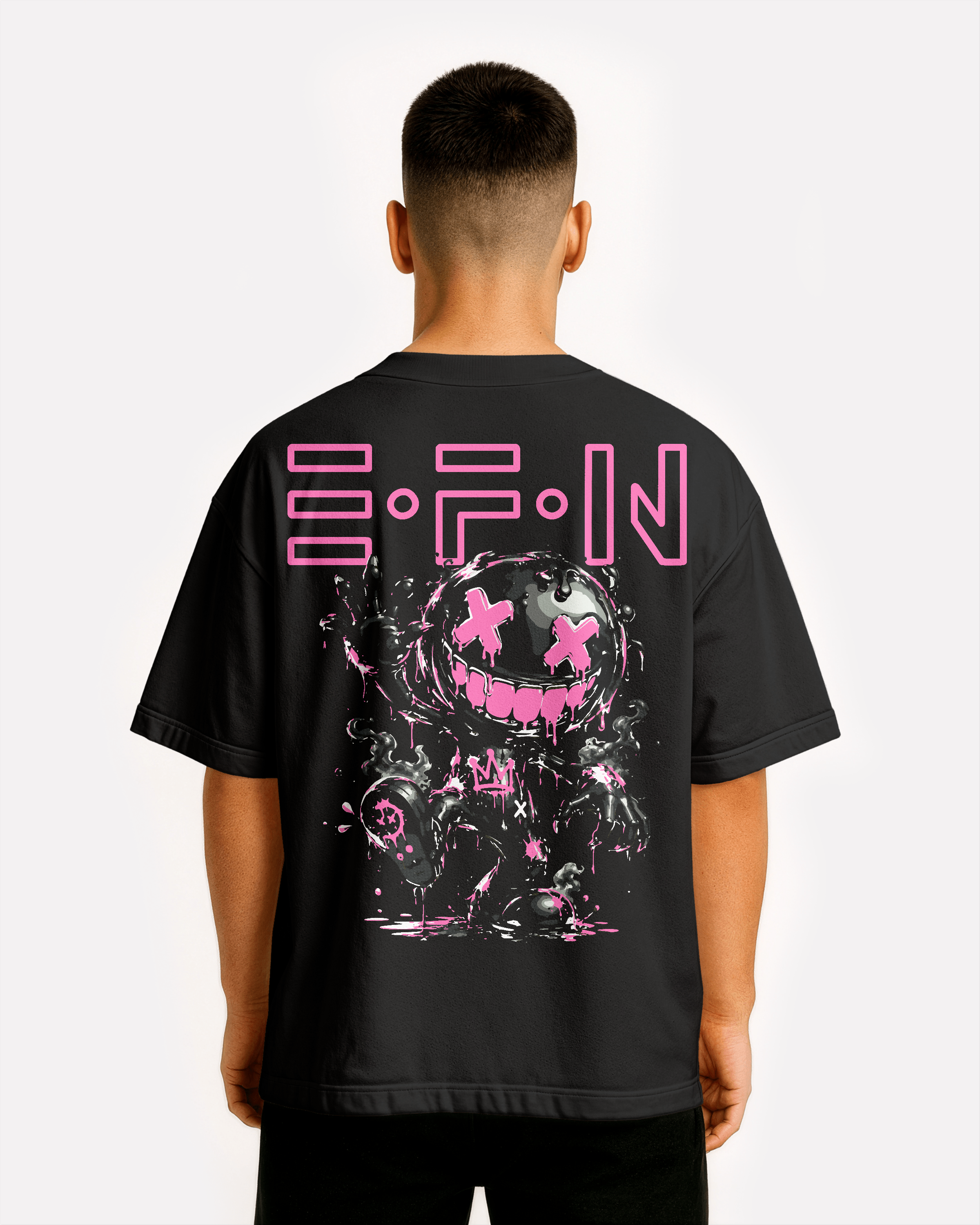 EFN × 0BPM – Limited Edition PINK Oversize Tee