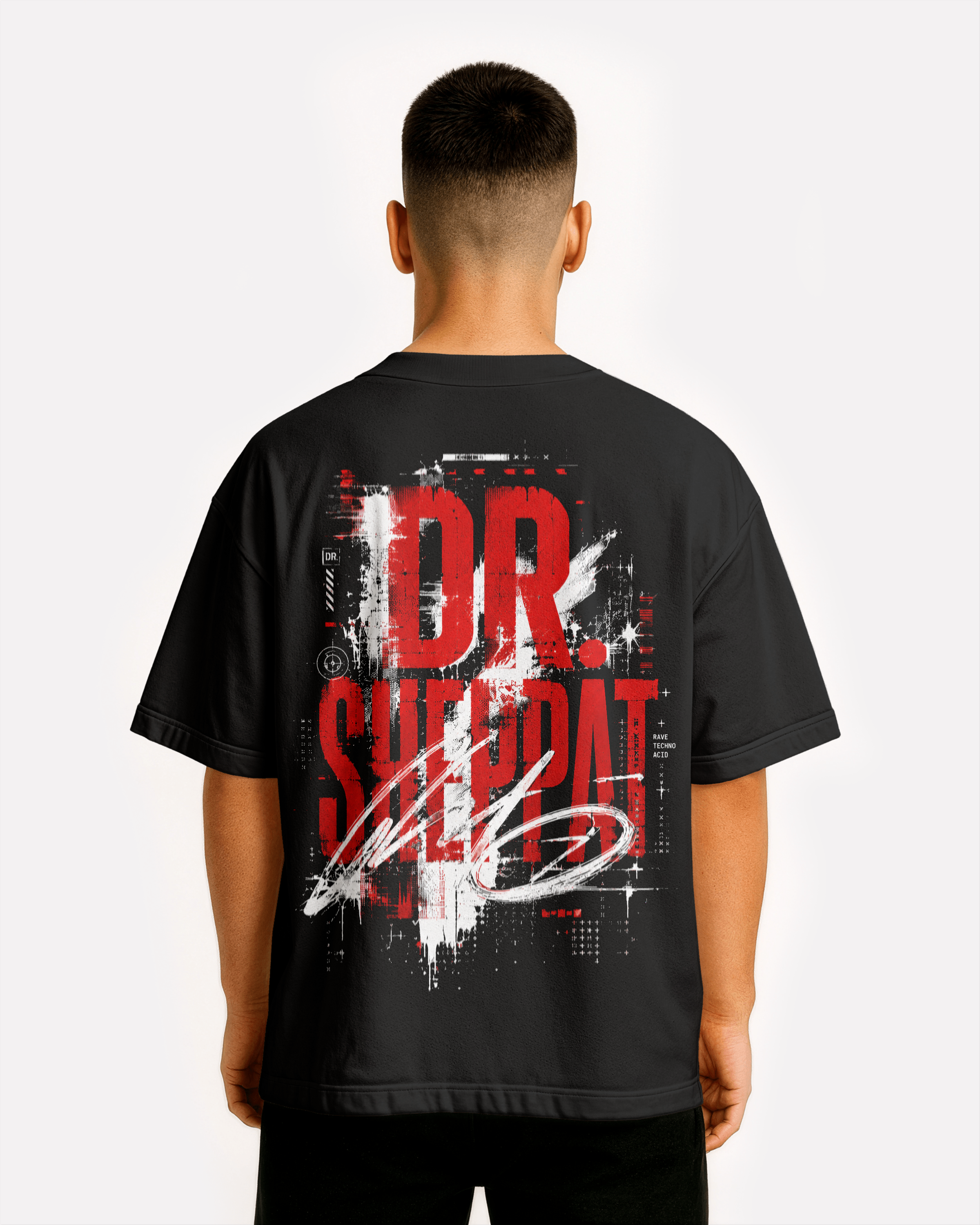 DR. SHEPPAT X 0BPM – REDLINE SIGNATURE Oversize Tee