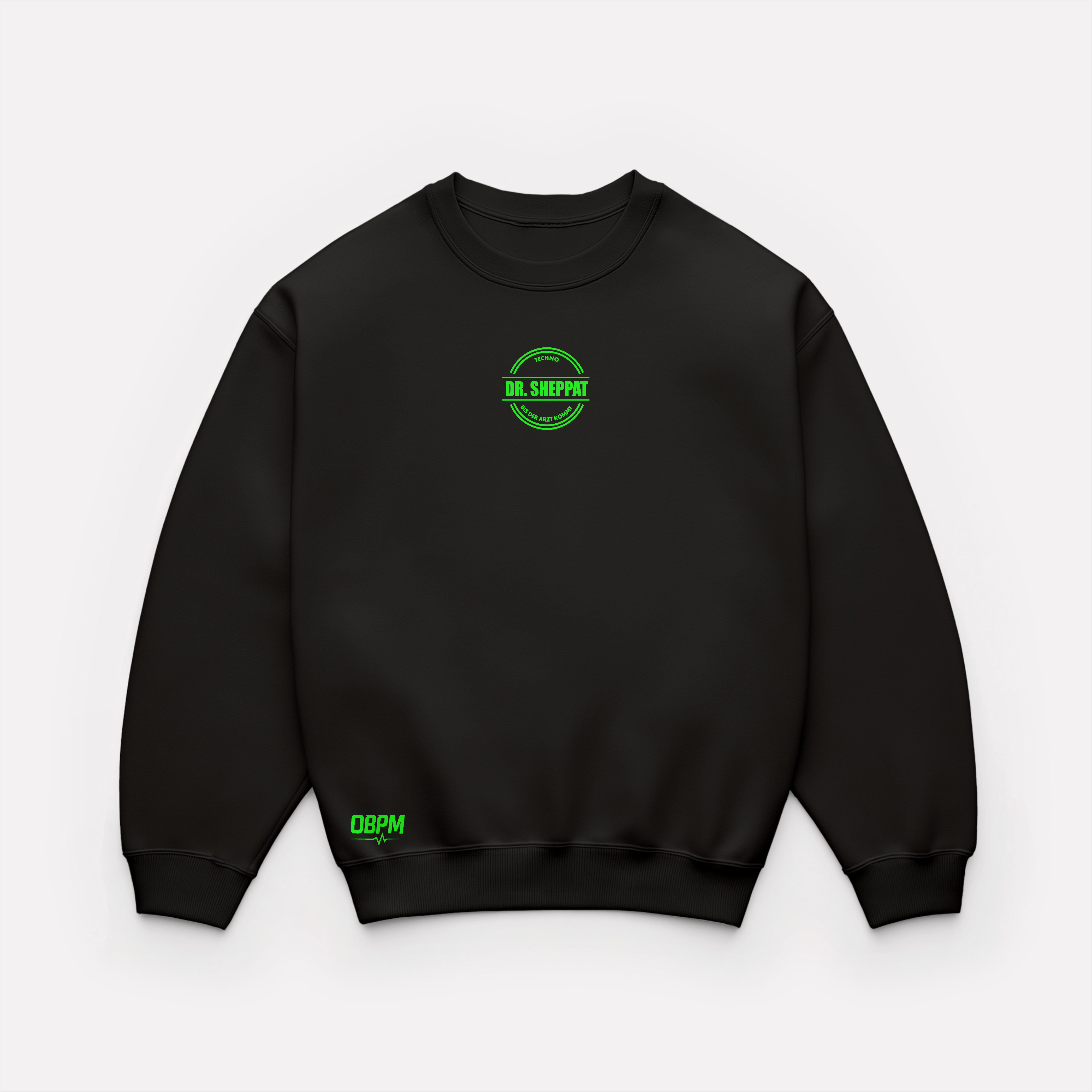 DR. SHEPPAT × 0BPM – Shark Mode Crewneck
