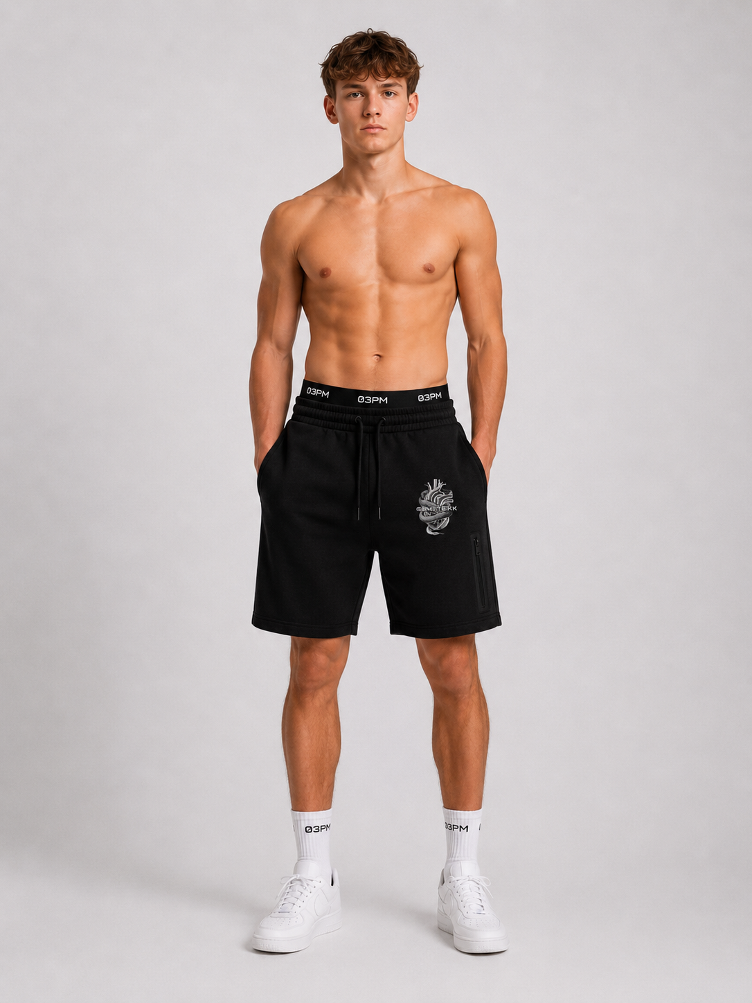 GENETEKK x 0BPM – Heart of Venom Premium Shorts