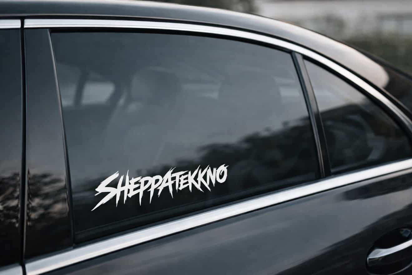 DR. SHEPPAT x 0BPM – Sheppatekkno Car Sticker Set