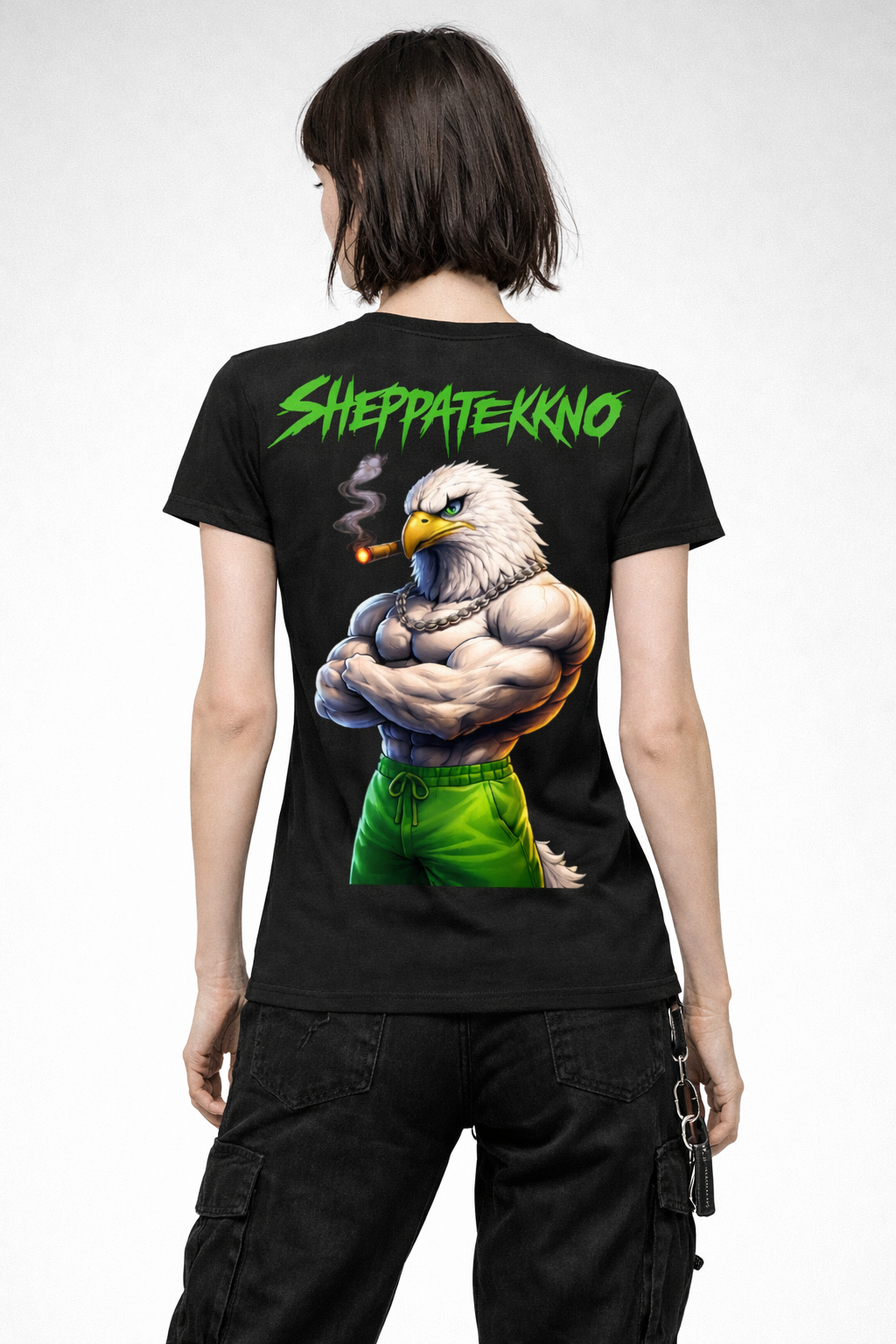 DR. SHEPPAT x 0BPM – Green Strong Eagle Women’s Soft Touch Edition