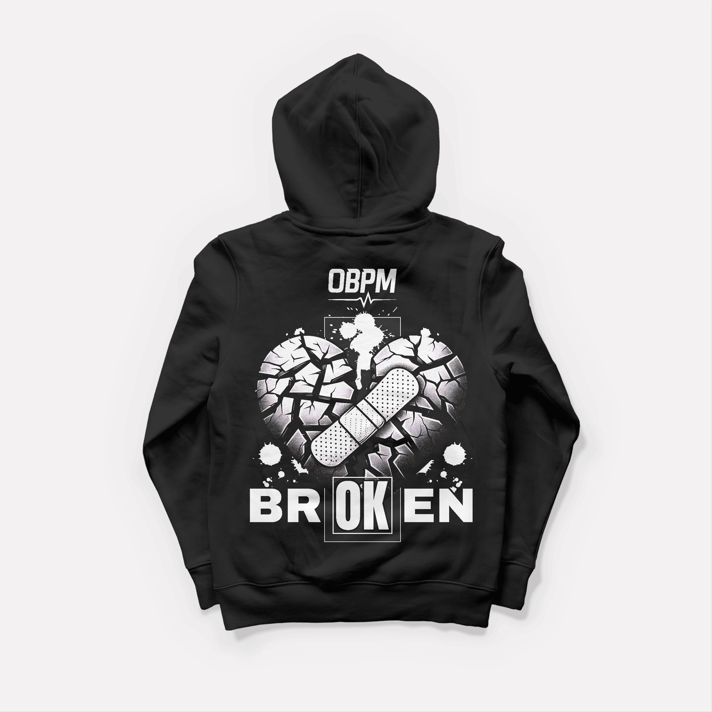 0BPM – BROKEN BUT OK Hoodie