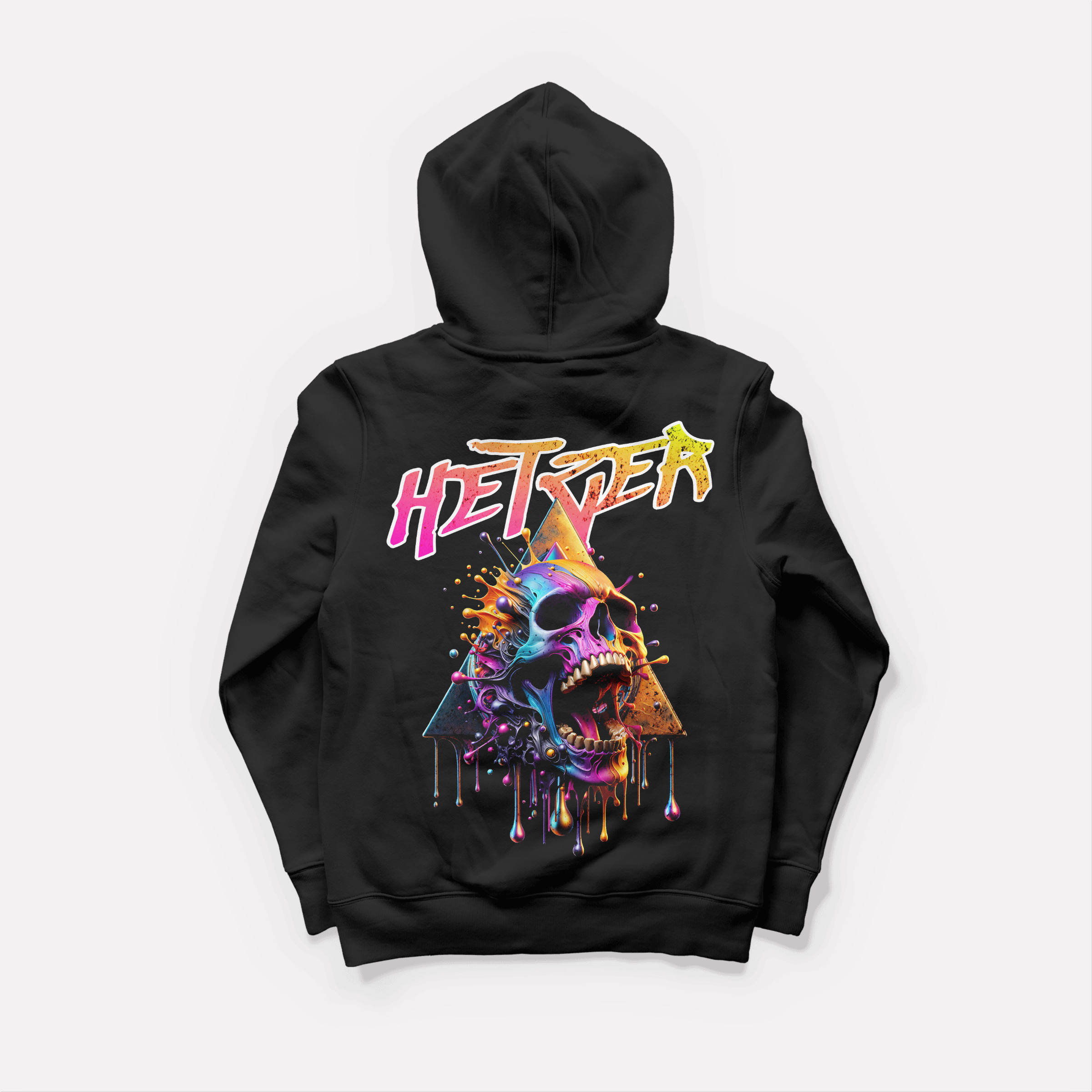 HETZER x 0BPM – Paintblast Oversize Hoodie