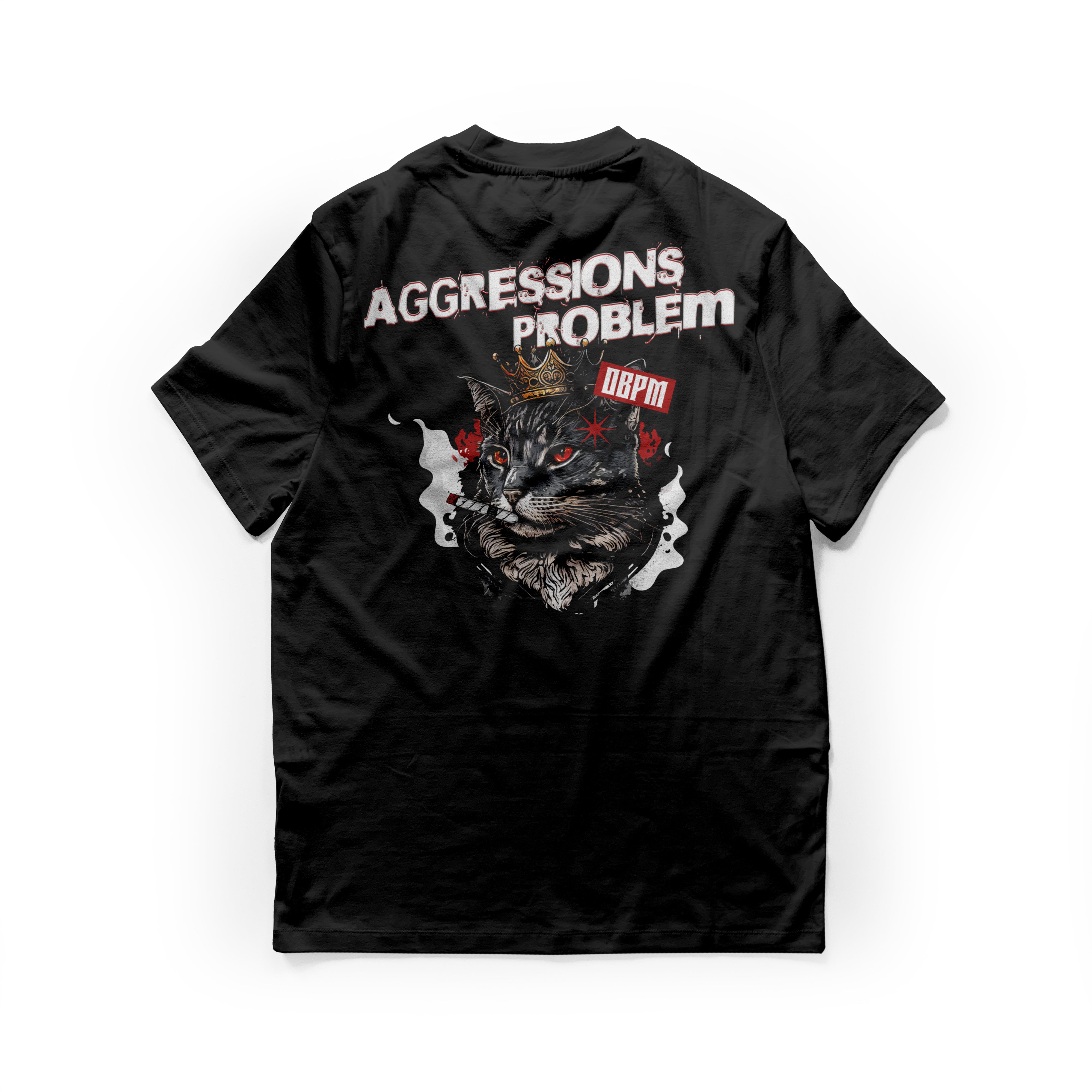 Aggressionsproblem x 0BPM – CATITUDE Tee