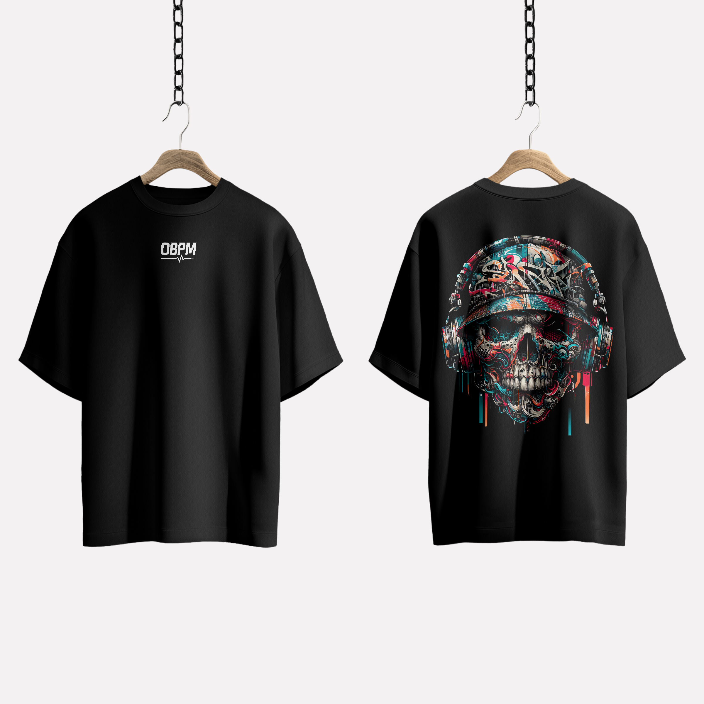 0BPM – STREET BASS SKULL Tee