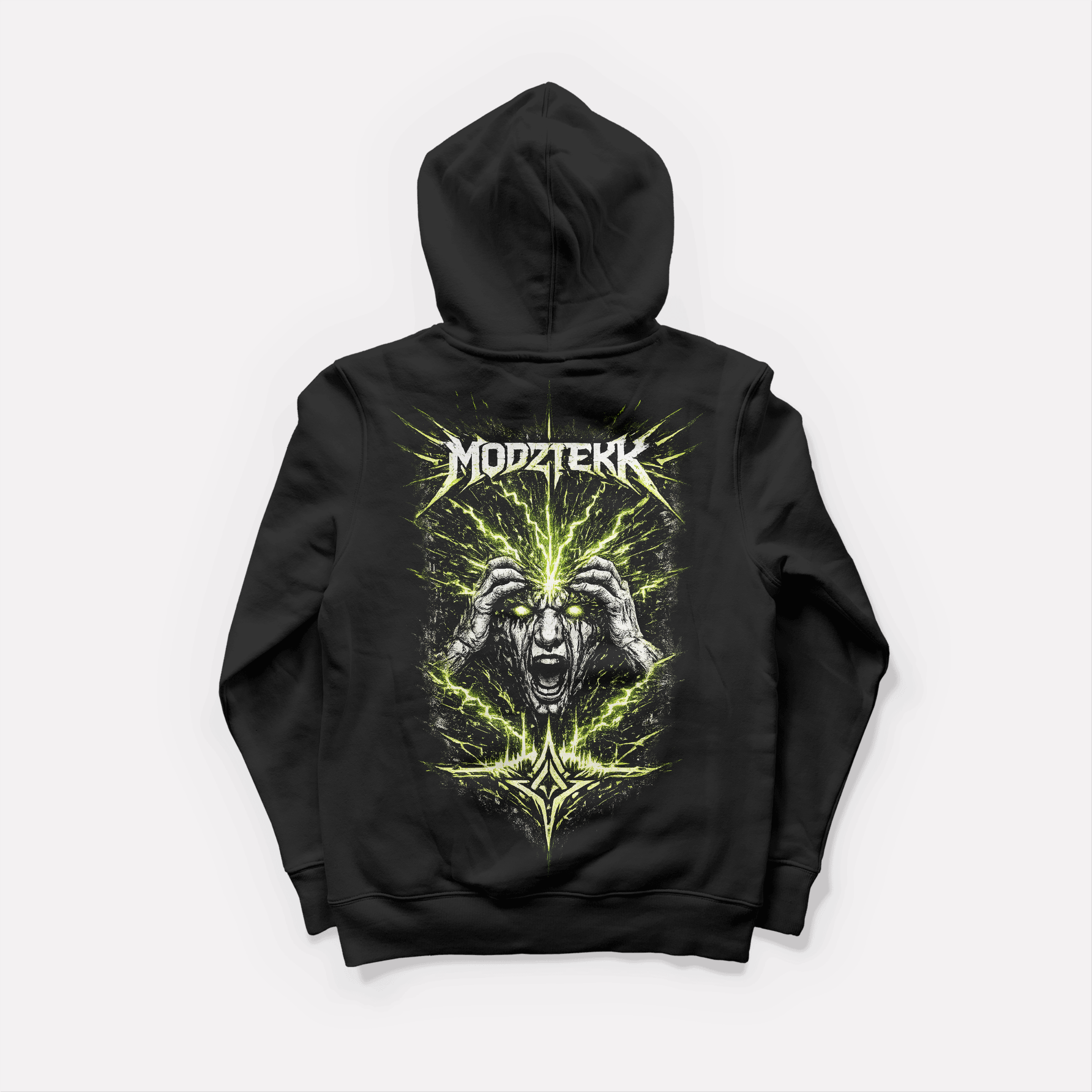 Modztekk x 0BPM – Neural Overdrive Oversize Hoodie