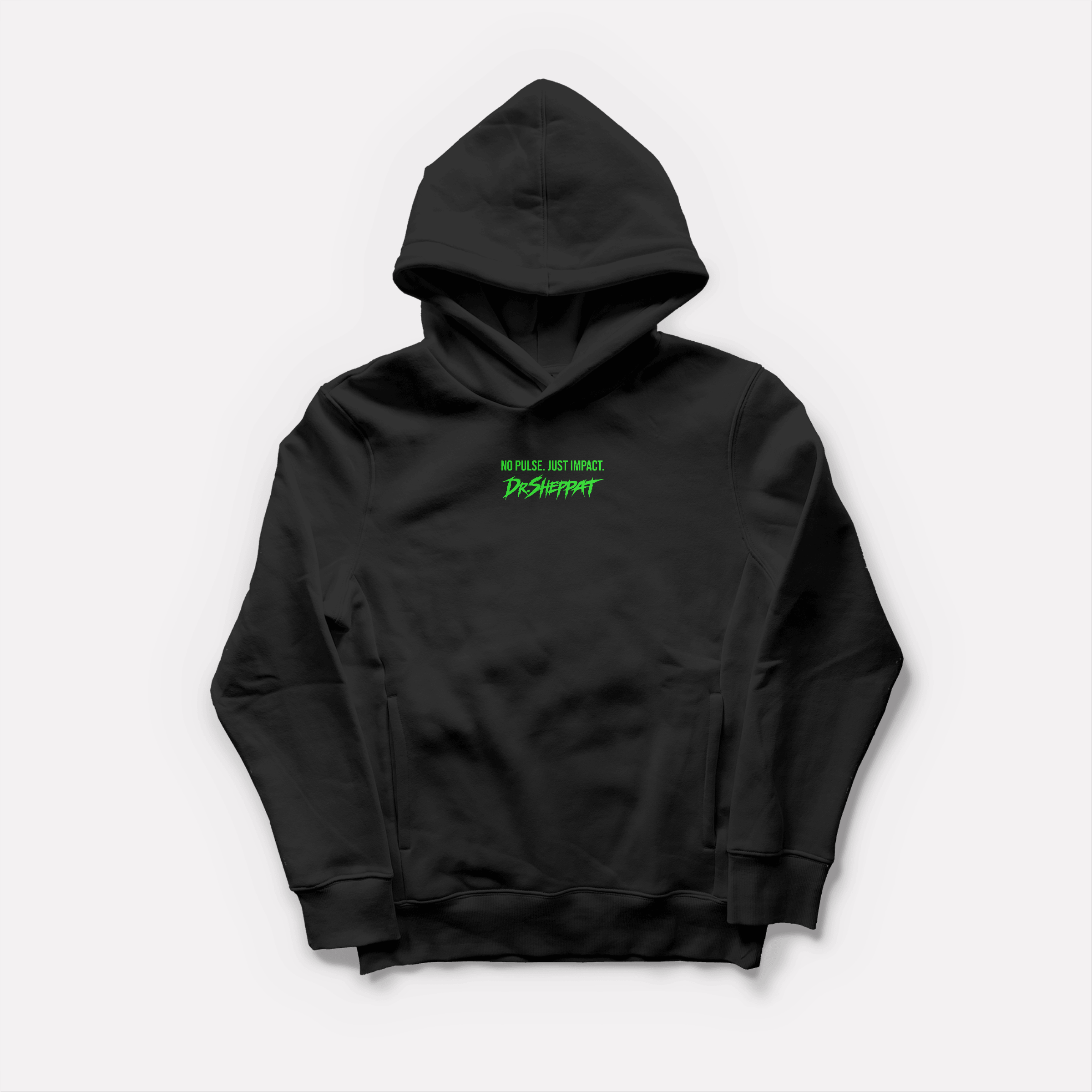 DR. SHEPPAT x 0BPM – Green Strong Eagle Oversize Hoodie