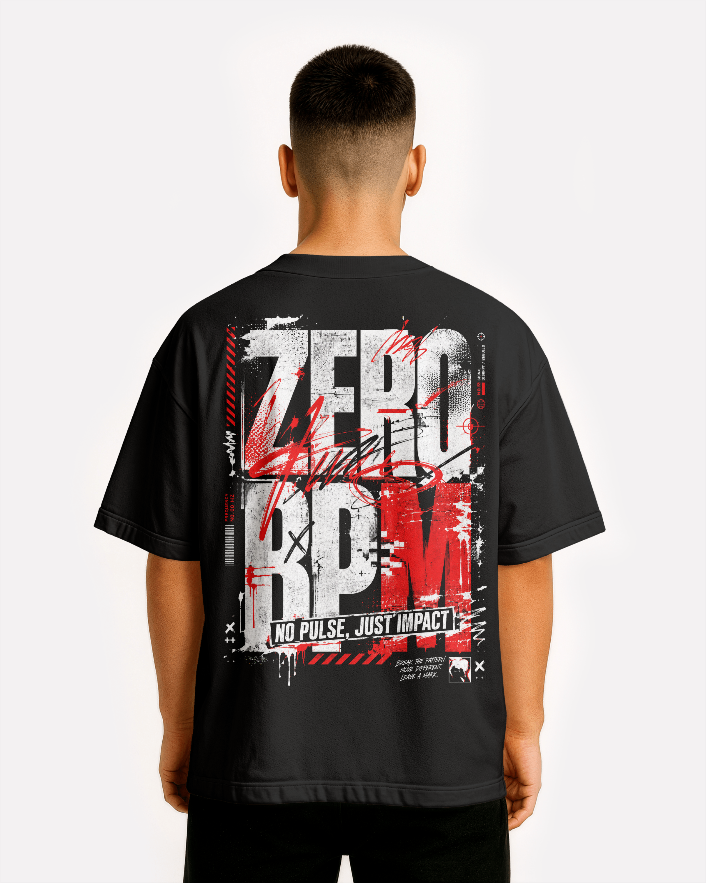 0BPM Impact Series 001 | Oversize Tee