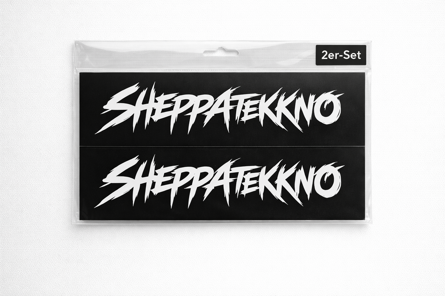 DR. SHEPPAT x 0BPM - SHEPPATEKKNO HECKSCHEIBEN STICKER (70 CM)
