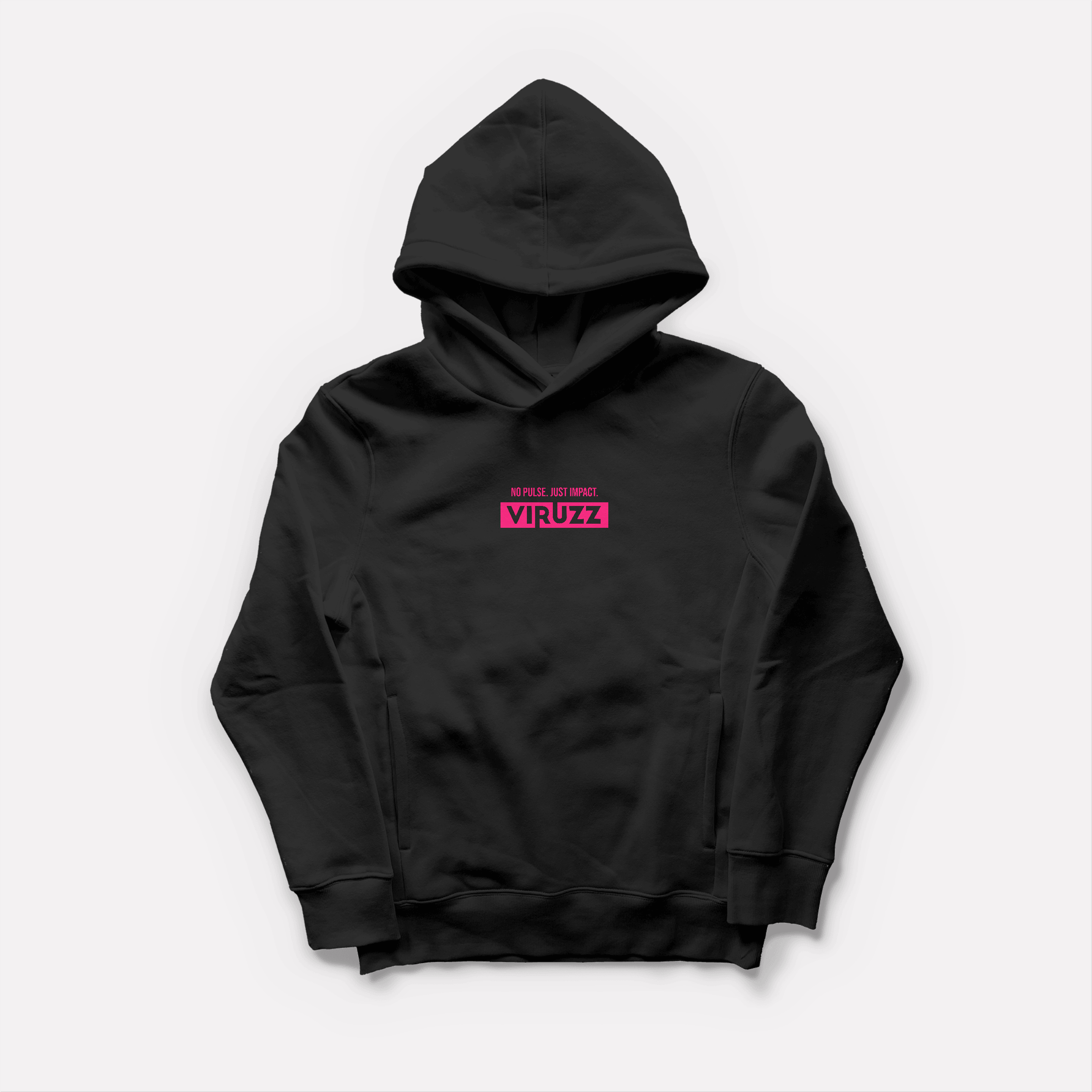 VIRUZZ × 0BPM – Rave Damage Oversize Hoodie