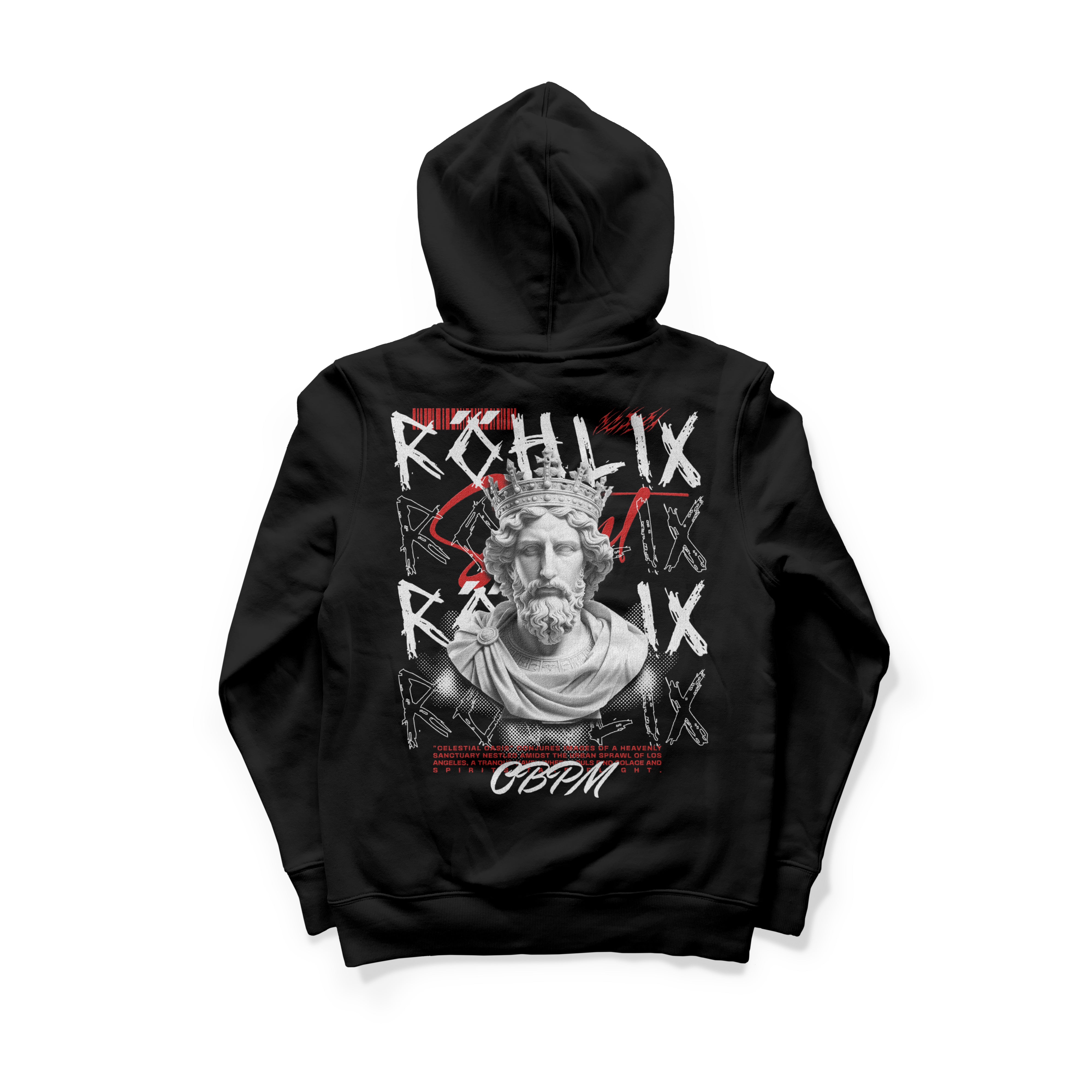 RÖHLIX x 0BPM – Monarch Madness Oversize Hoodie