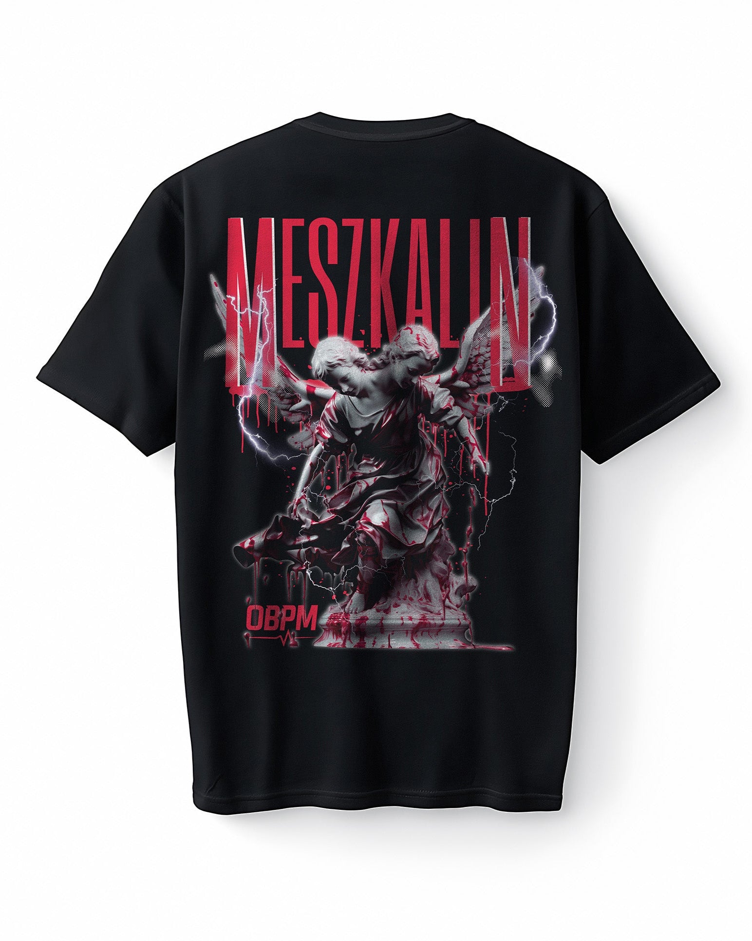 0BPM × MESZKALIN – Angel of Chaos Oversize Tee