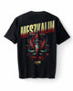 0BPM × MESZKALIN – Serpent Blade Oversize Tee