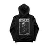 RÖHLIX x 0BPM – Shadow Skull Oversize Hoodie