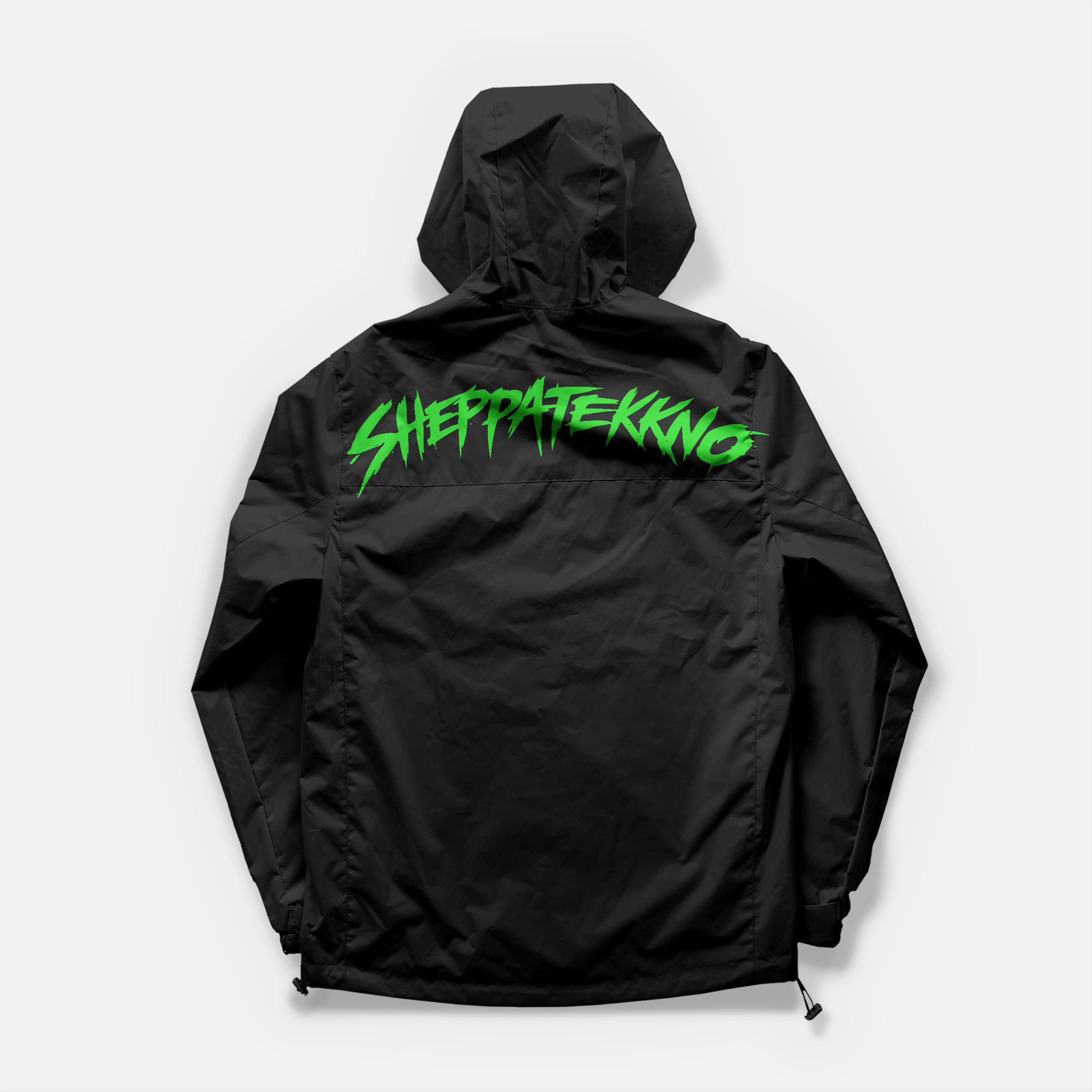 DR. SHEPPAT × 0BPM – Toxic Green Edition Softshell Jacke