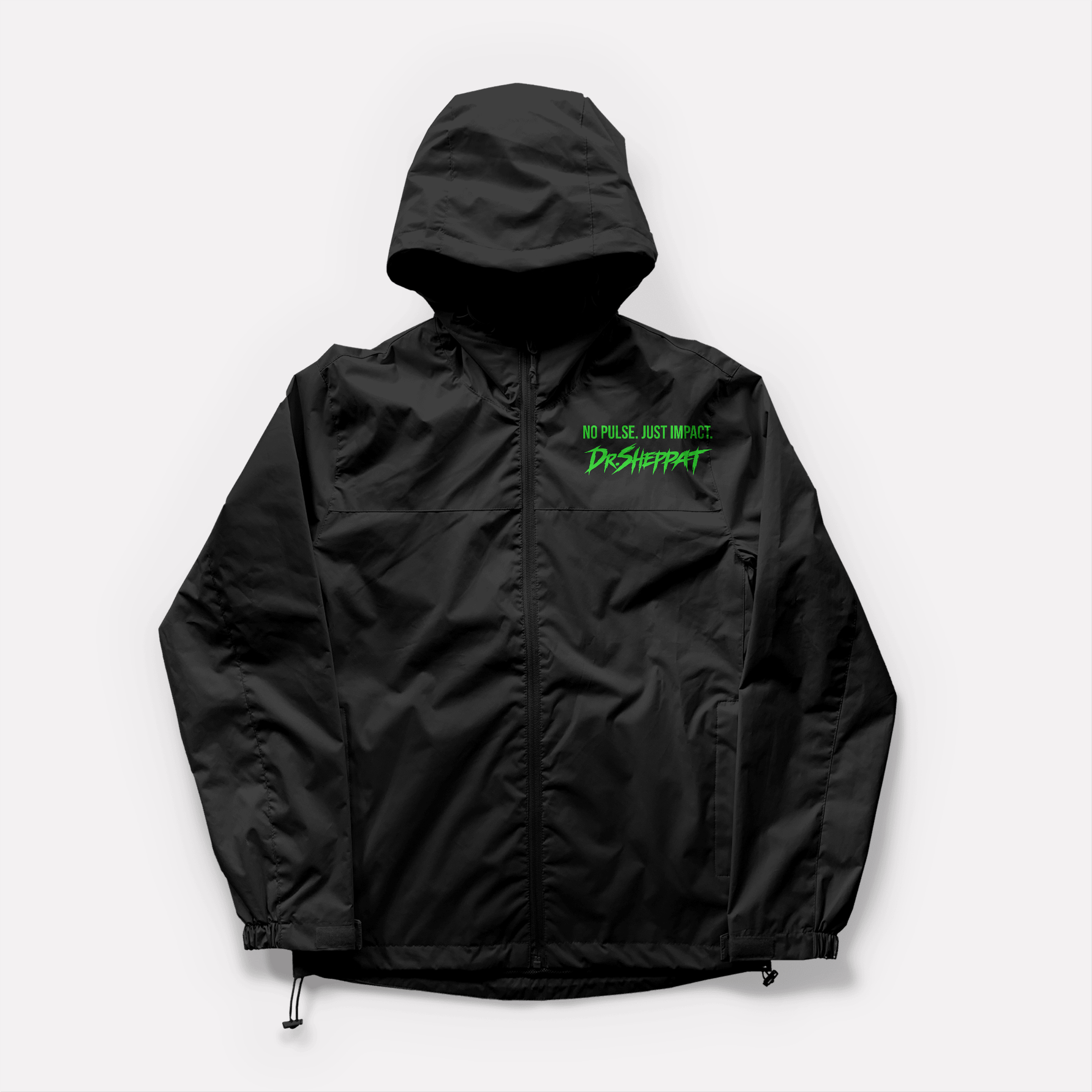 DR. SHEPPAT x 0BPM – Green Strong Eagle Softshell Jacke