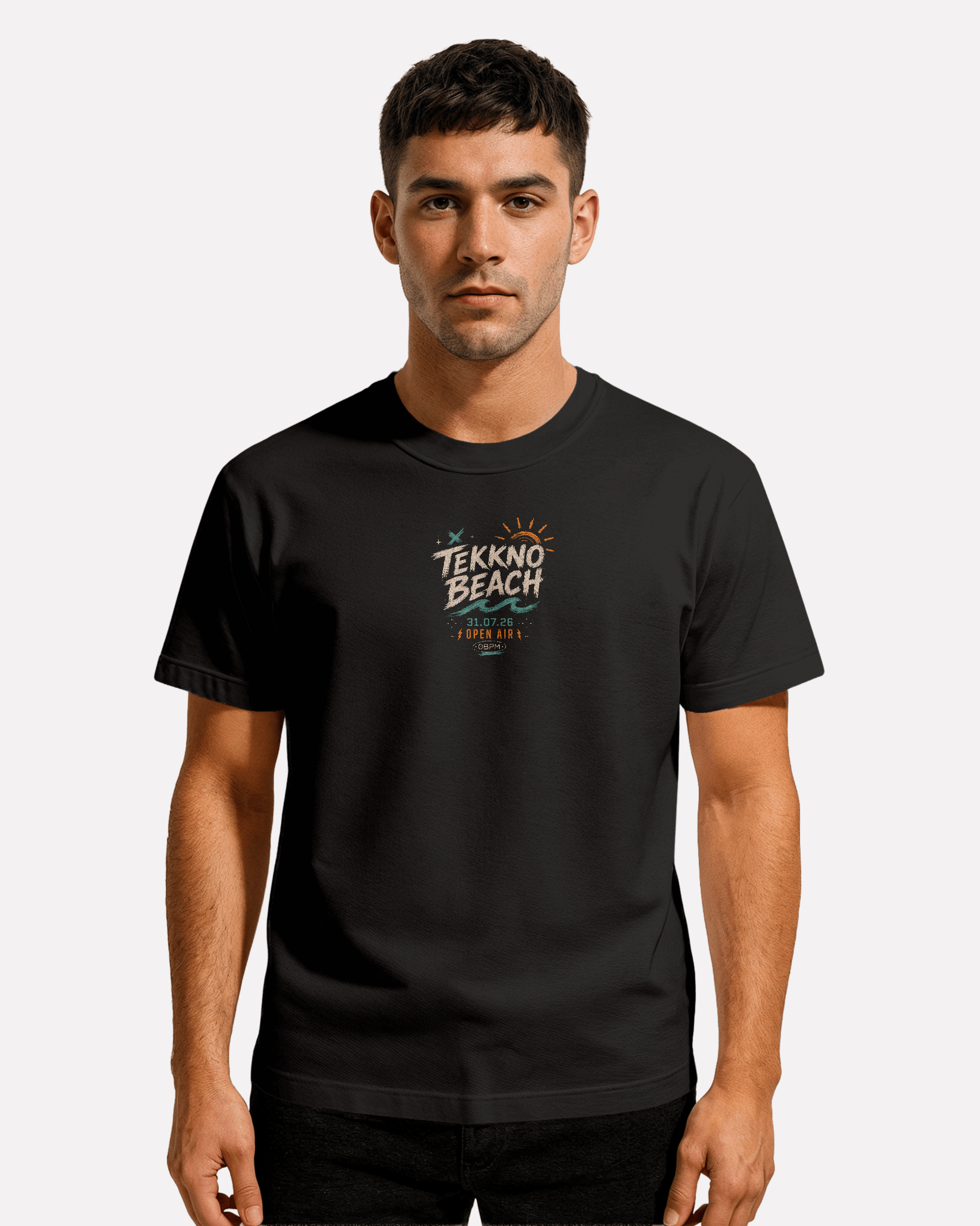 TEKKNO BEACH OPEN AIR x 0BPM – Official Tee 2026