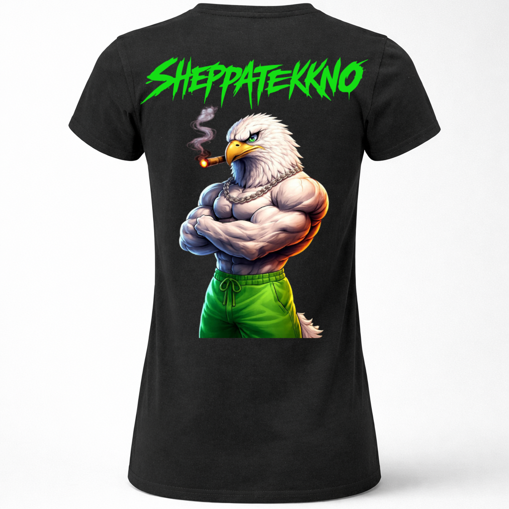 DR. SHEPPAT x 0BPM – Green Strong Eagle Women’s Soft Touch Edition