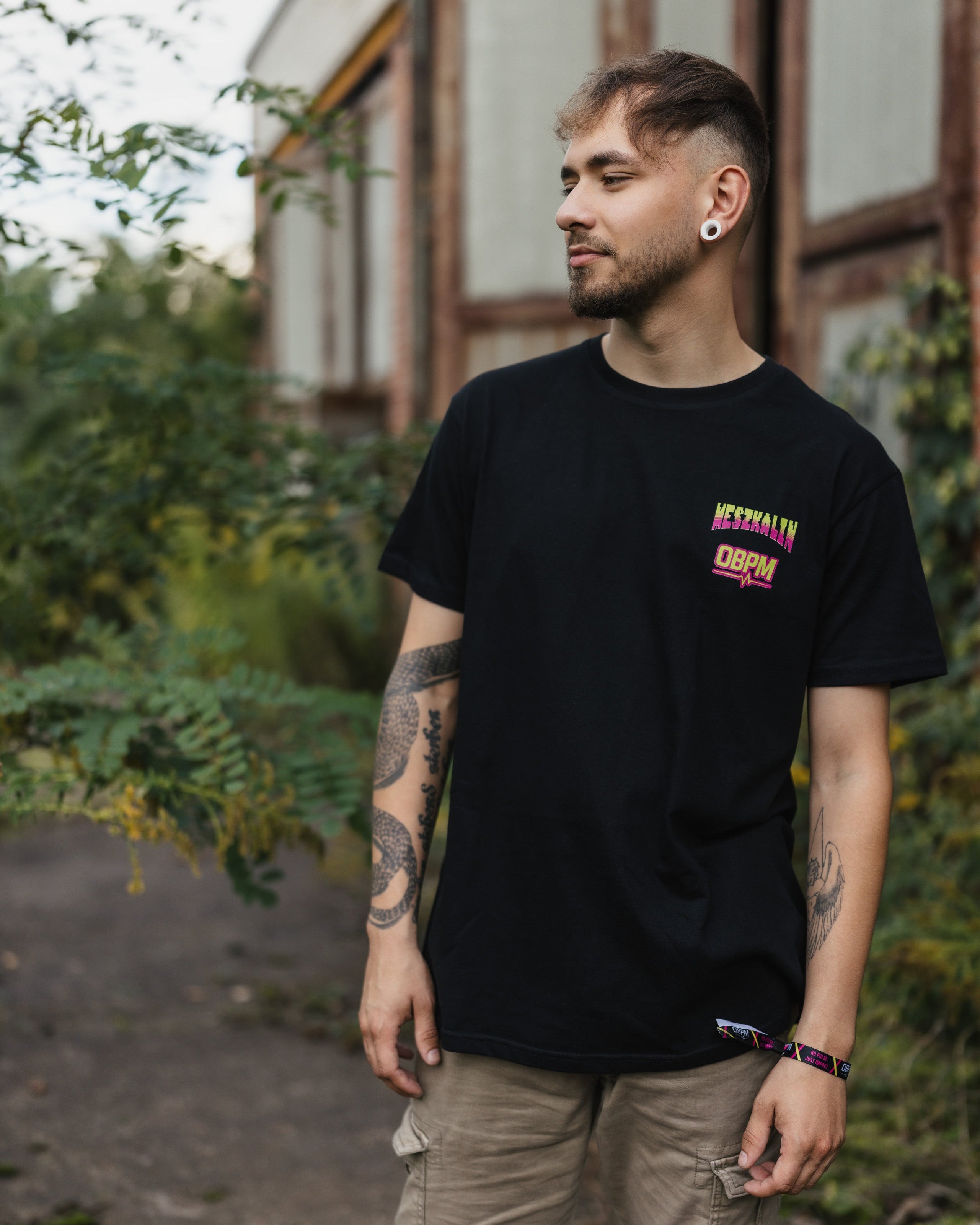 0BPM × MESZKALIN – Neon Cactus Oversize Tee
