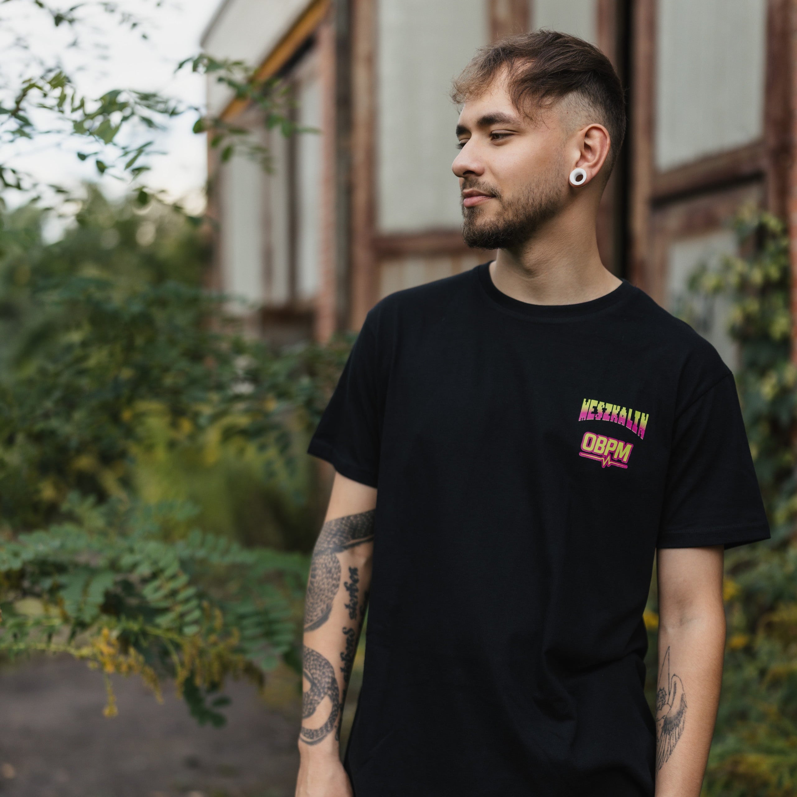 0BPM × MESZKALIN – Neon Cactus Tee