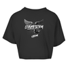 LIBERTATEM × 0BPM – Fallen Angel Oversize Crop Top