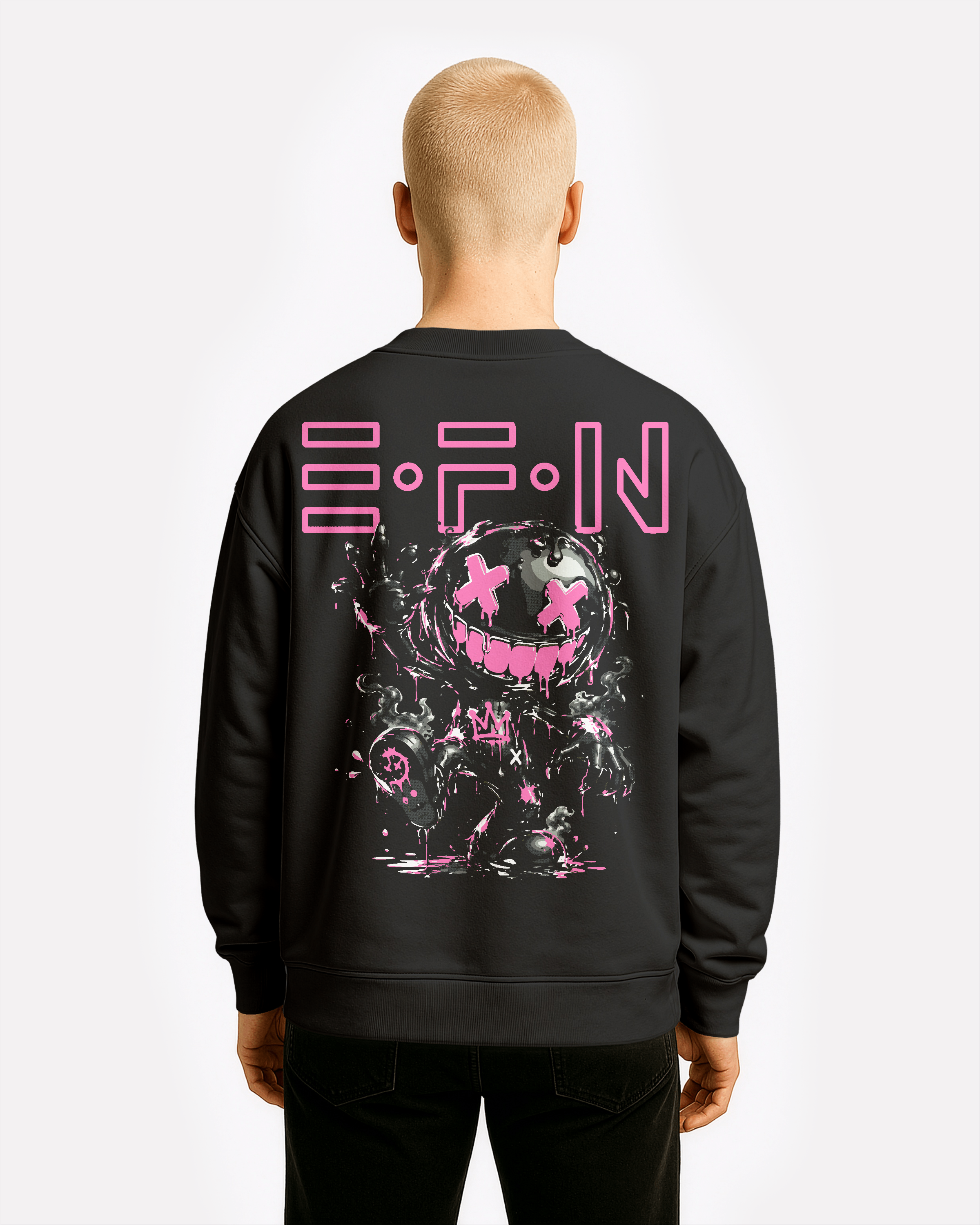 EFN × 0BPM – Limited Edition PINK Crewneck
