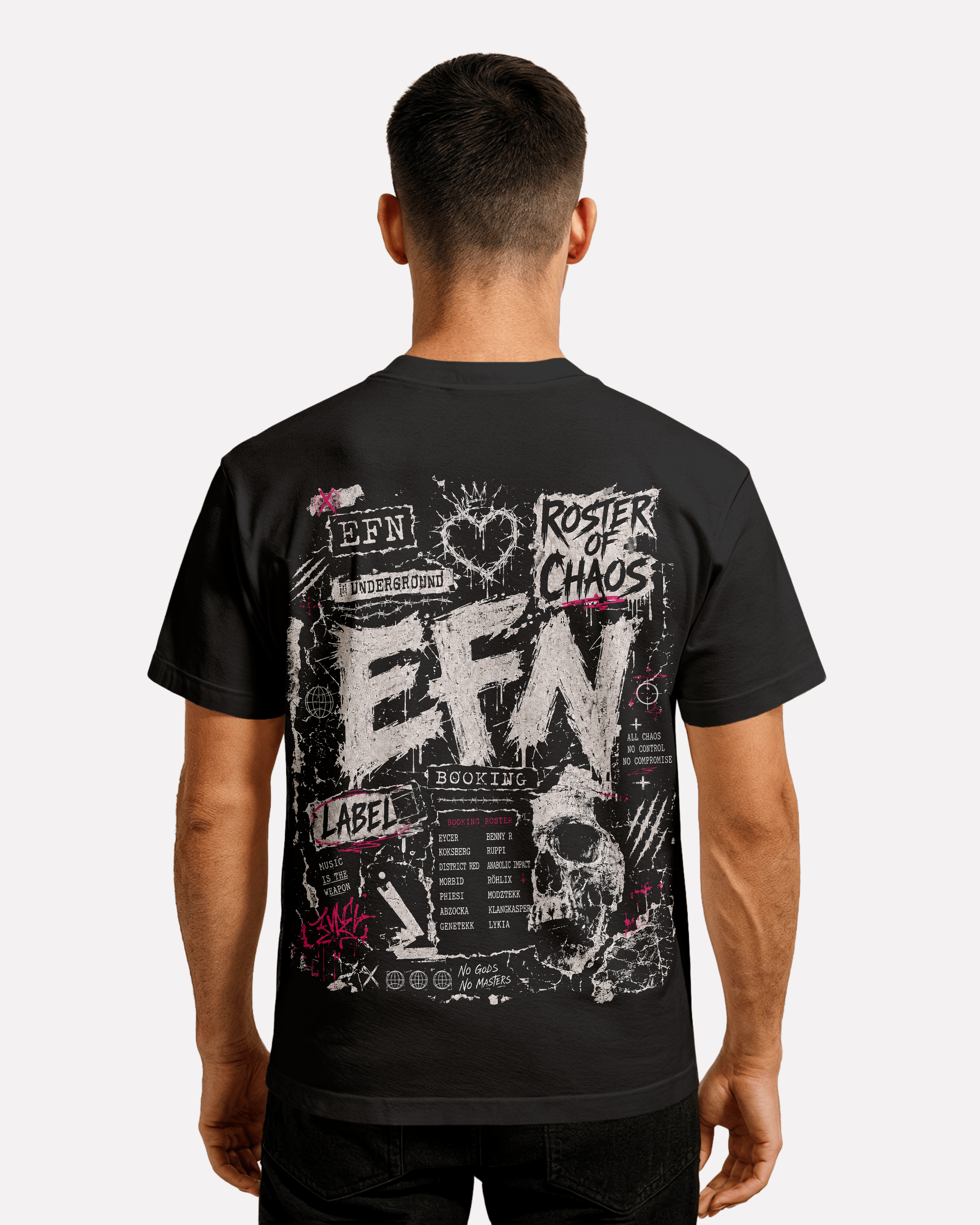 EFN × 0BPM – Roster of Chaos Tee