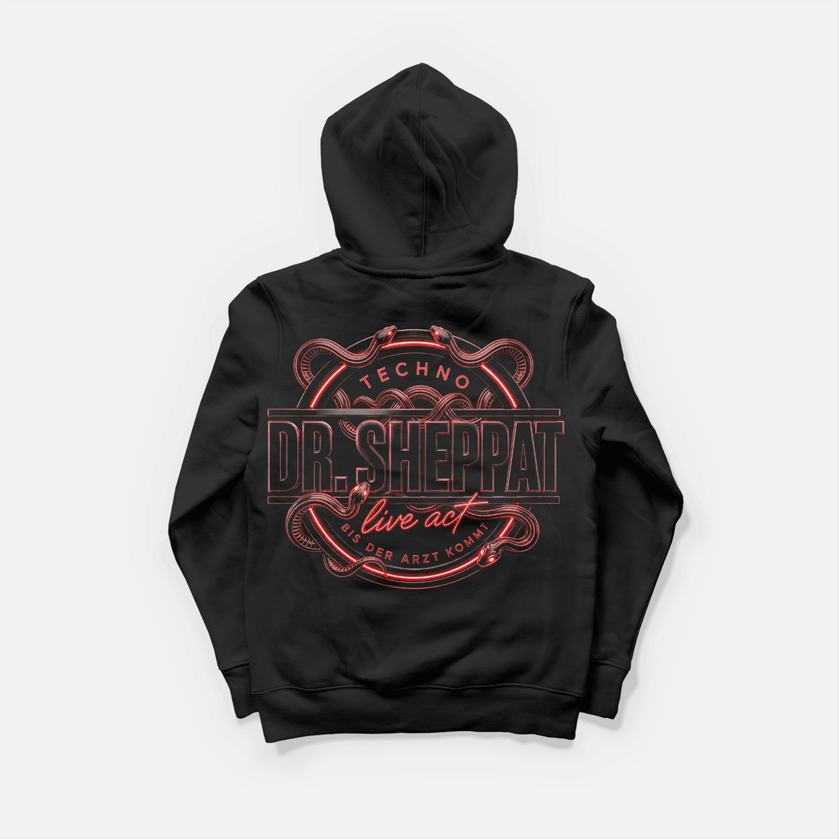 DR. SHEPPAT X 0BPM – Snake Premium Hoodie 480 GSM