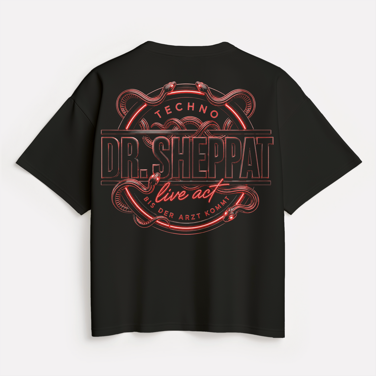 DR. SHEPPAT X 0BPM – Snake Oversize Shirt