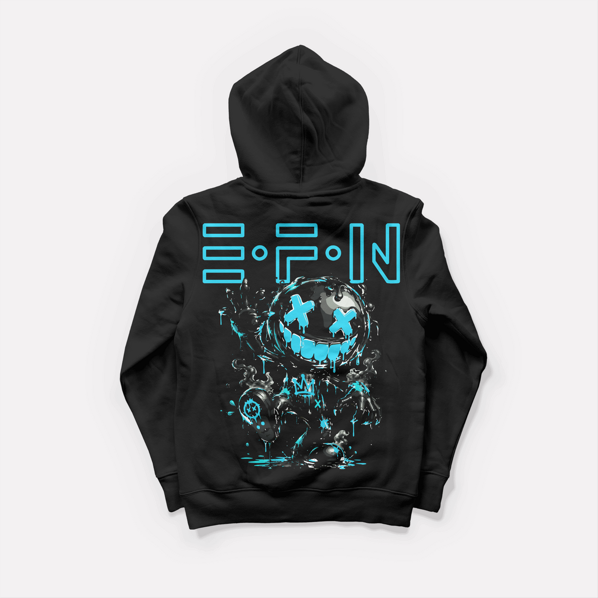 EFN × 0BPM – Limited Blue Edition Premium Hoodie 480 GSM