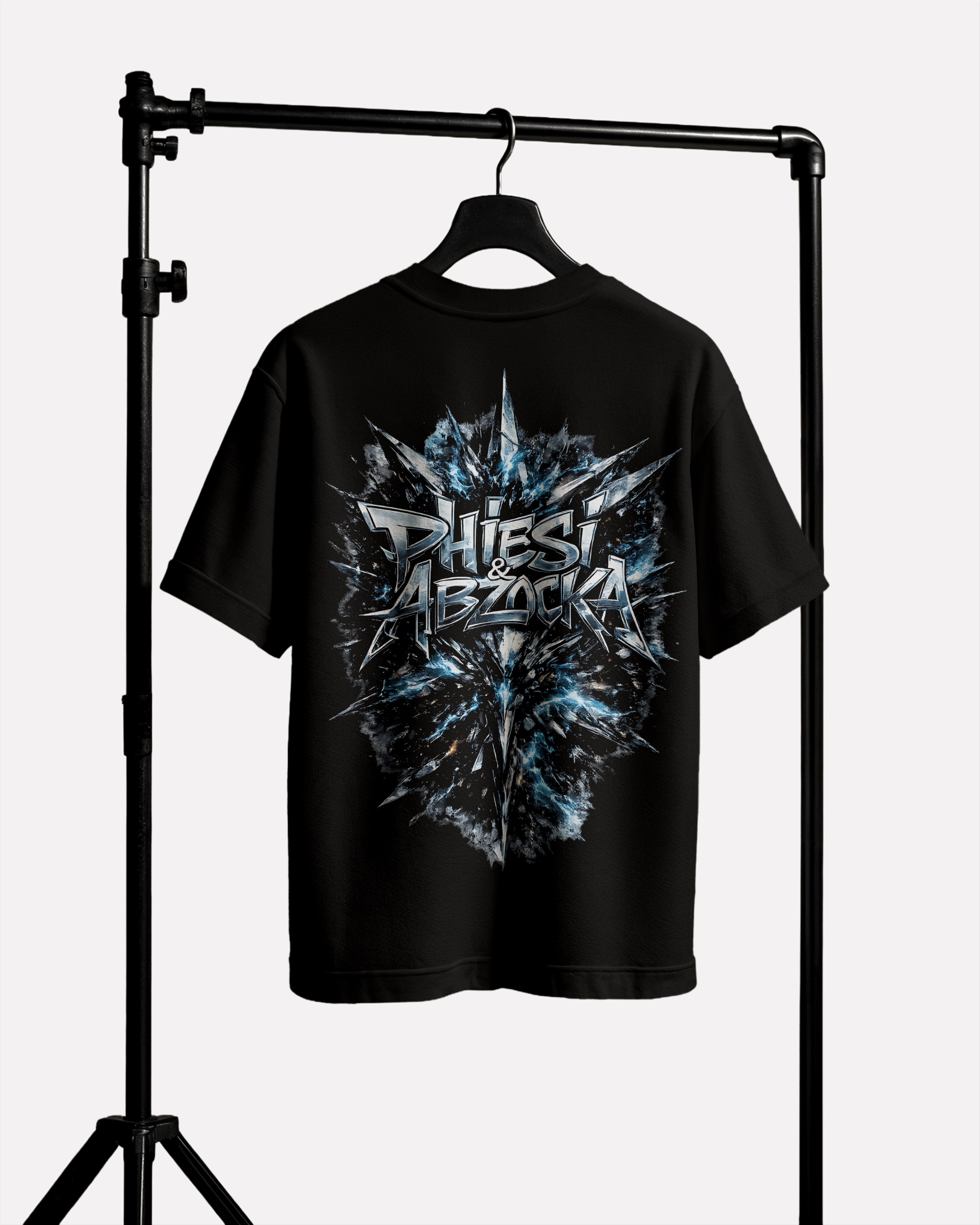 Phiesi & Abzocka × 0BPM – Shockwave Oversize Tee