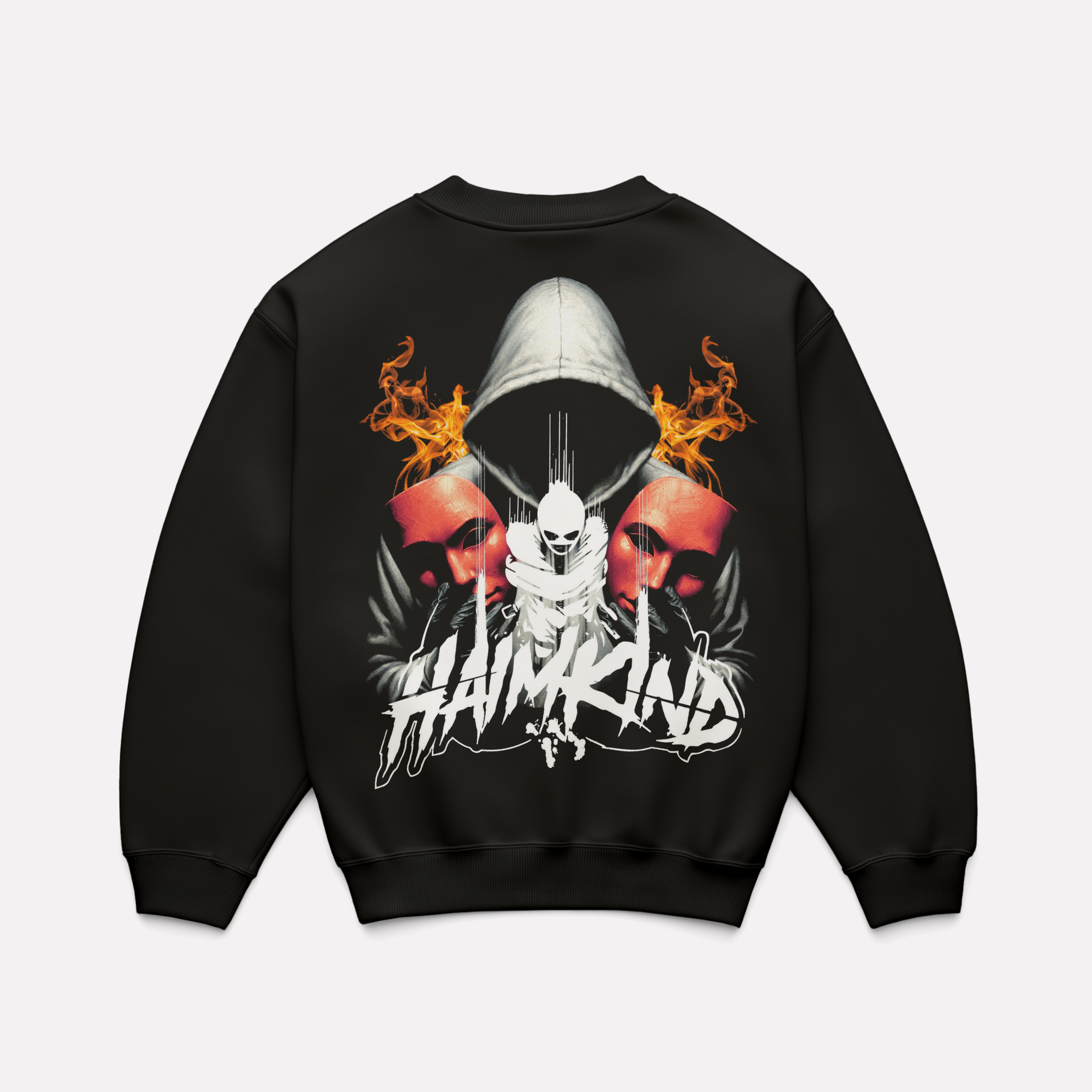HAIMKIND x 0BPM - BURNING IDENTITY Crewneck